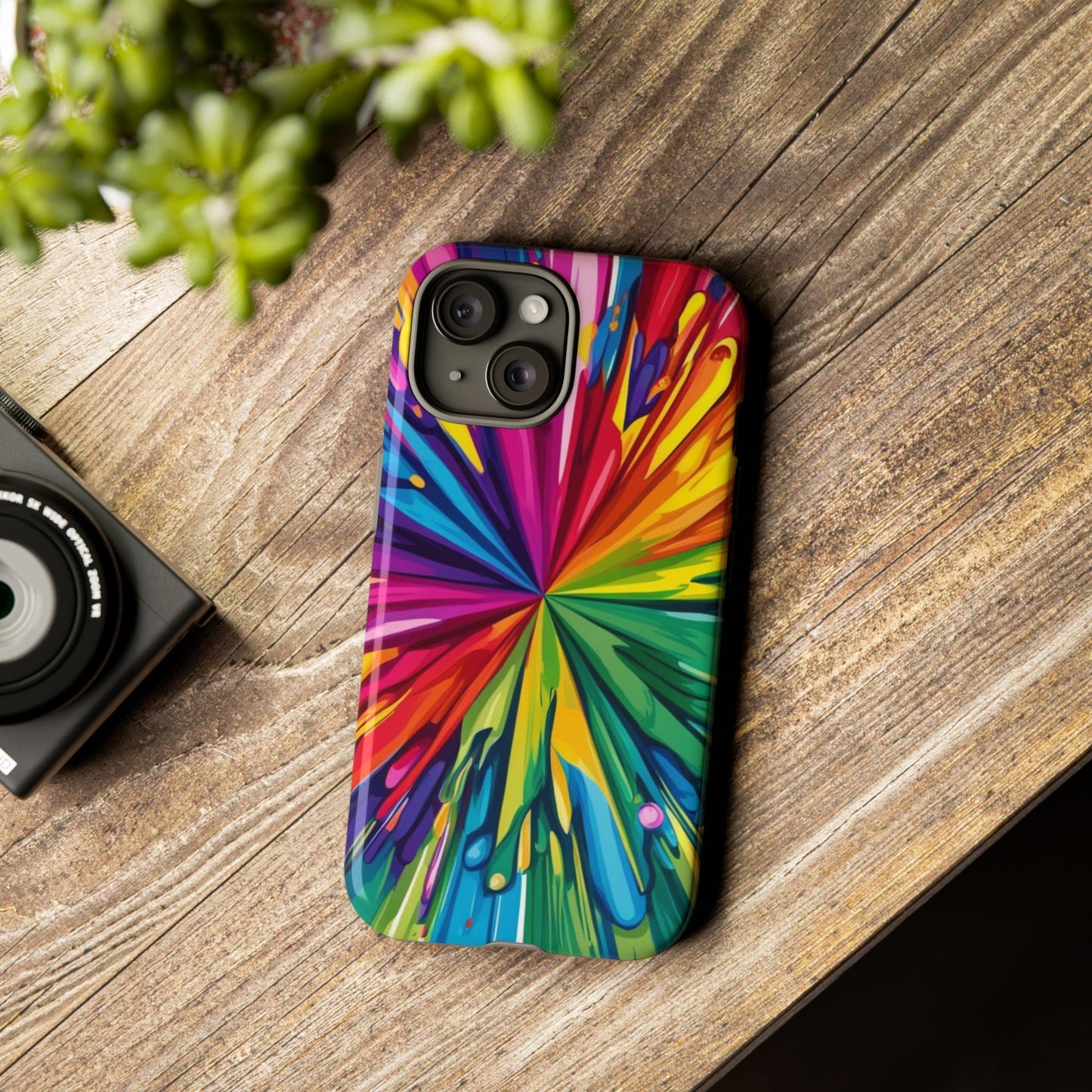 Vibrant Colorful Phone Cover - Tough Cases for Creative Souls