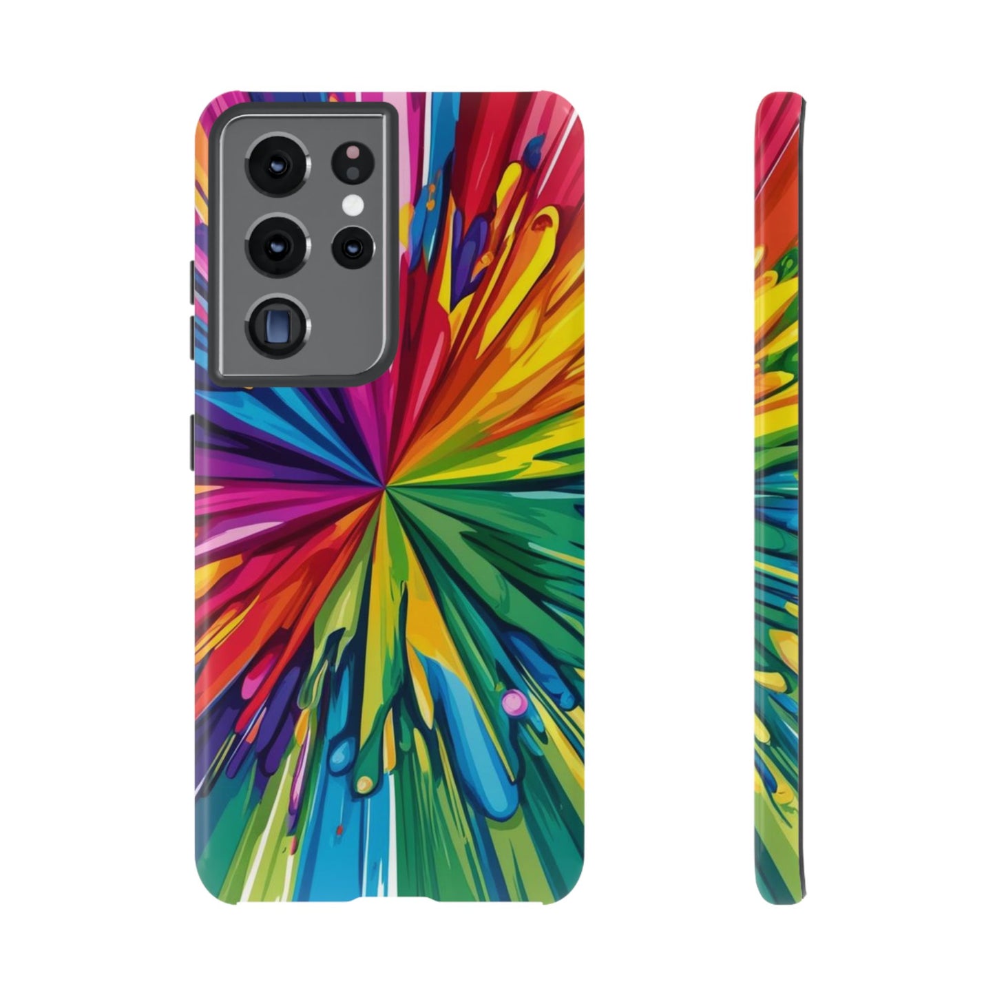 Vibrant Colorful Phone Cover - Tough Cases for Creative Souls