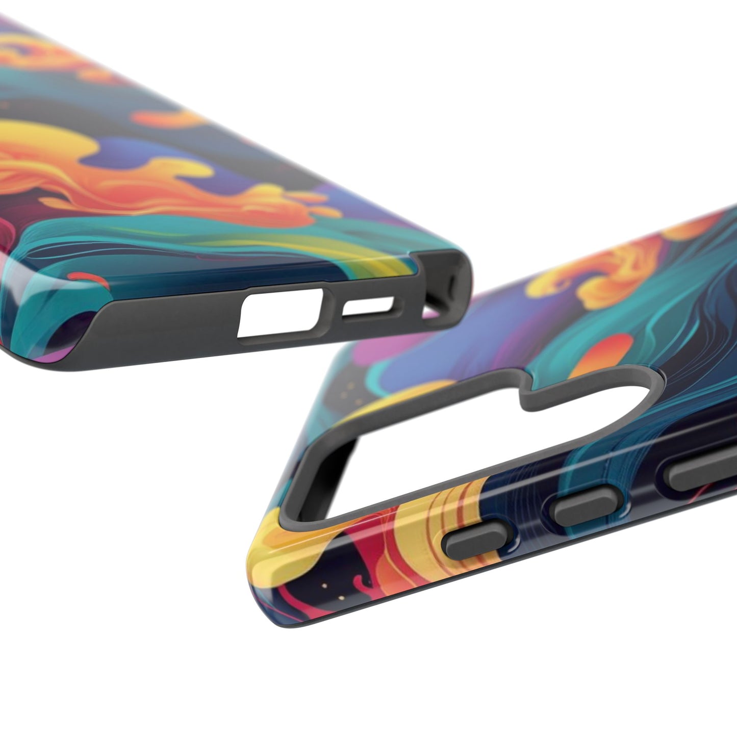 Colorful Phone Cover, Artistic Cellphone Cover, Unique Gift for Her, Trendy Accessories, Vibrant Protection