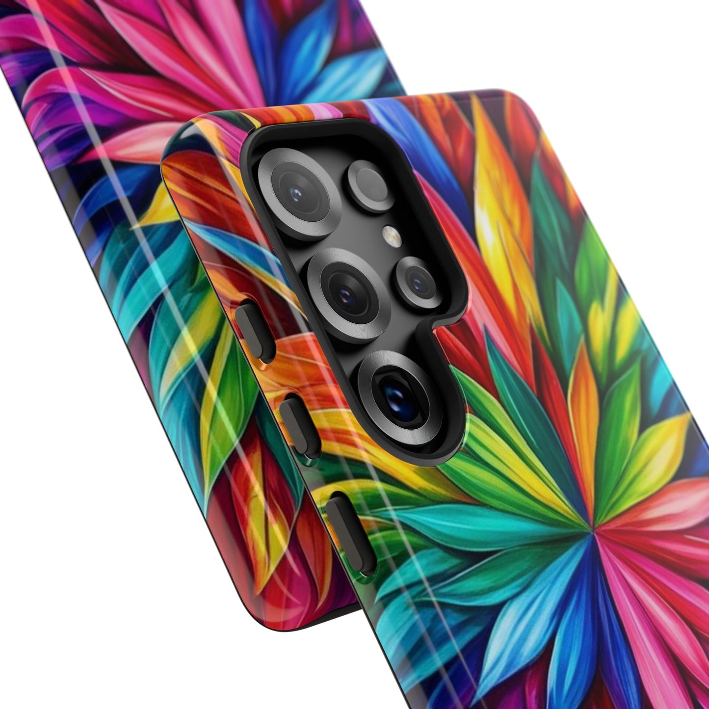 Colorful Floral Phone Cover - Tough Cases for Vibrant Protection