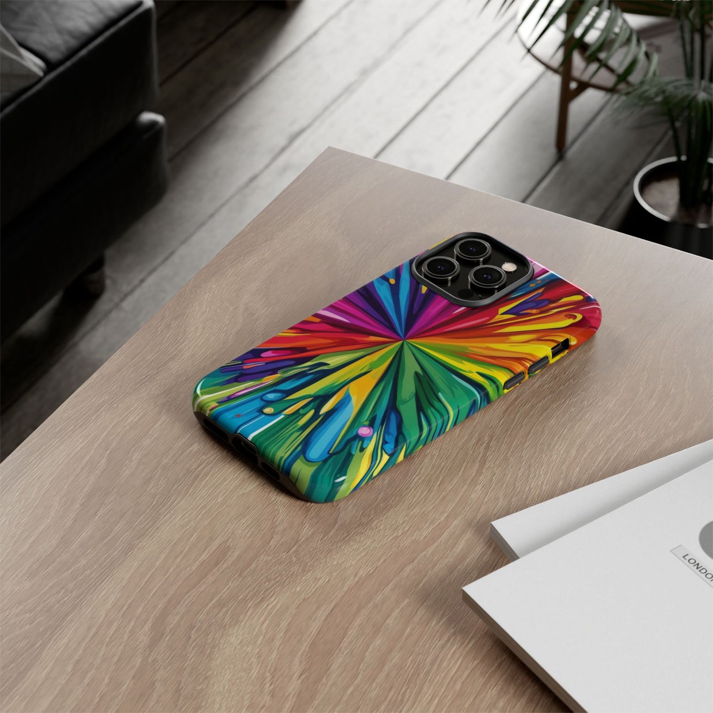 Vibrant Colorful Phone Cover - Tough Cases for Creative Souls