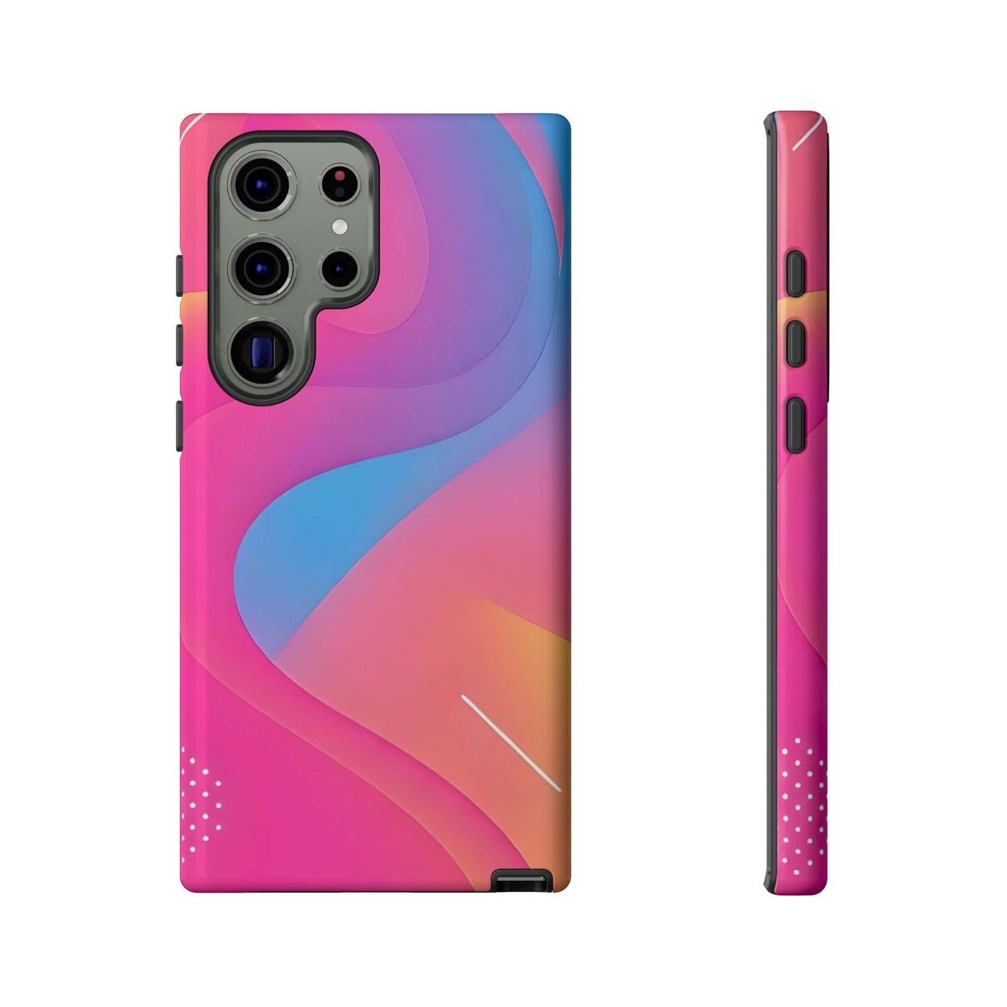 Stylish Tough Phone Case - Colorful Abstract Design for Trendsetters