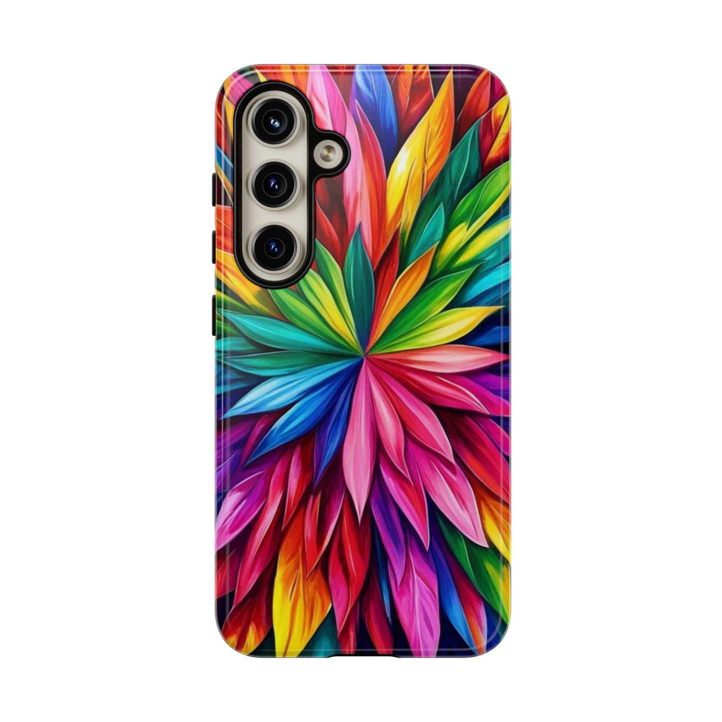 Colorful Floral Phone Cover - Tough Cases for Vibrant Protection