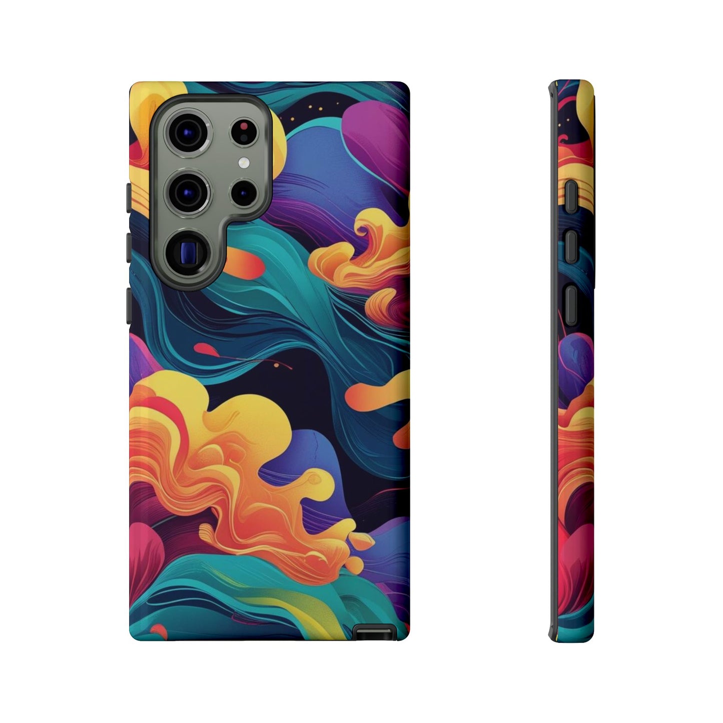 Colorful Phone Cover, Artistic Cellphone Cover, Unique Gift for Her, Trendy Accessories, Vibrant Protection