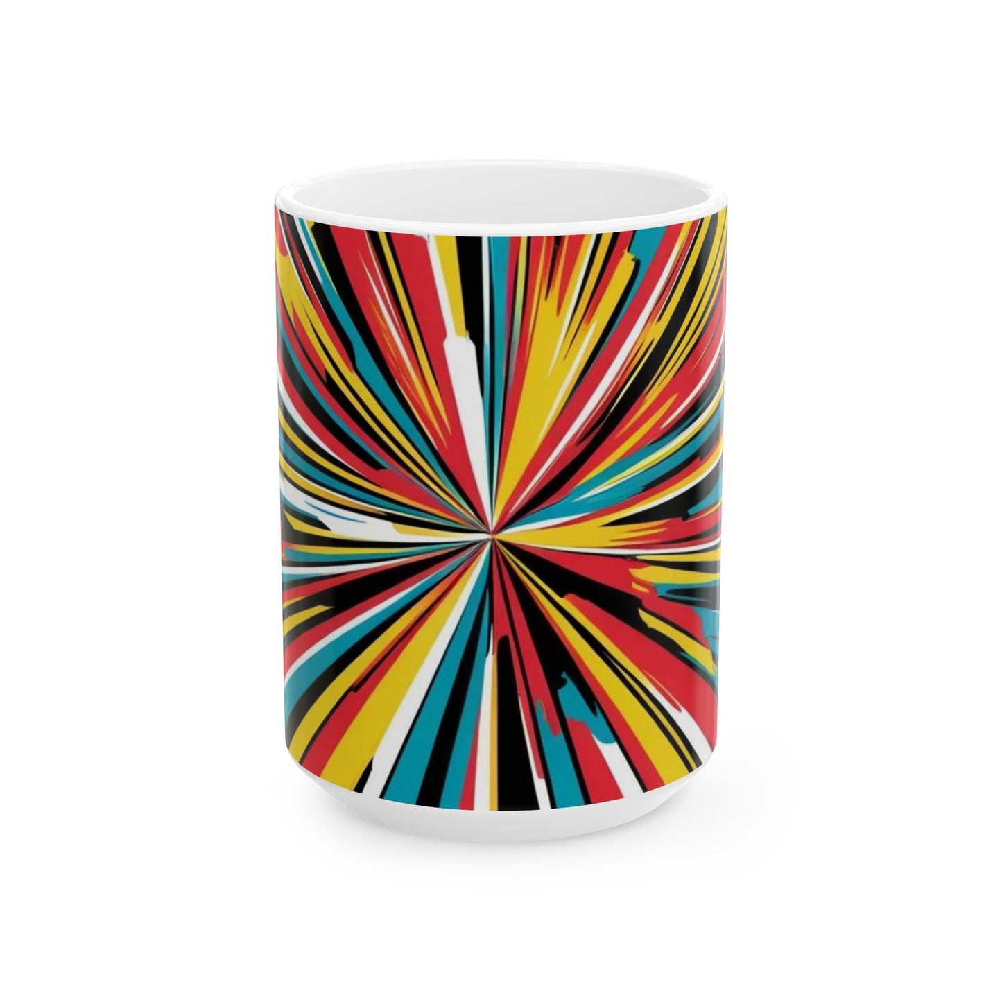 Vibrant Colorful Coffee Mug - Cup for Art Lovers