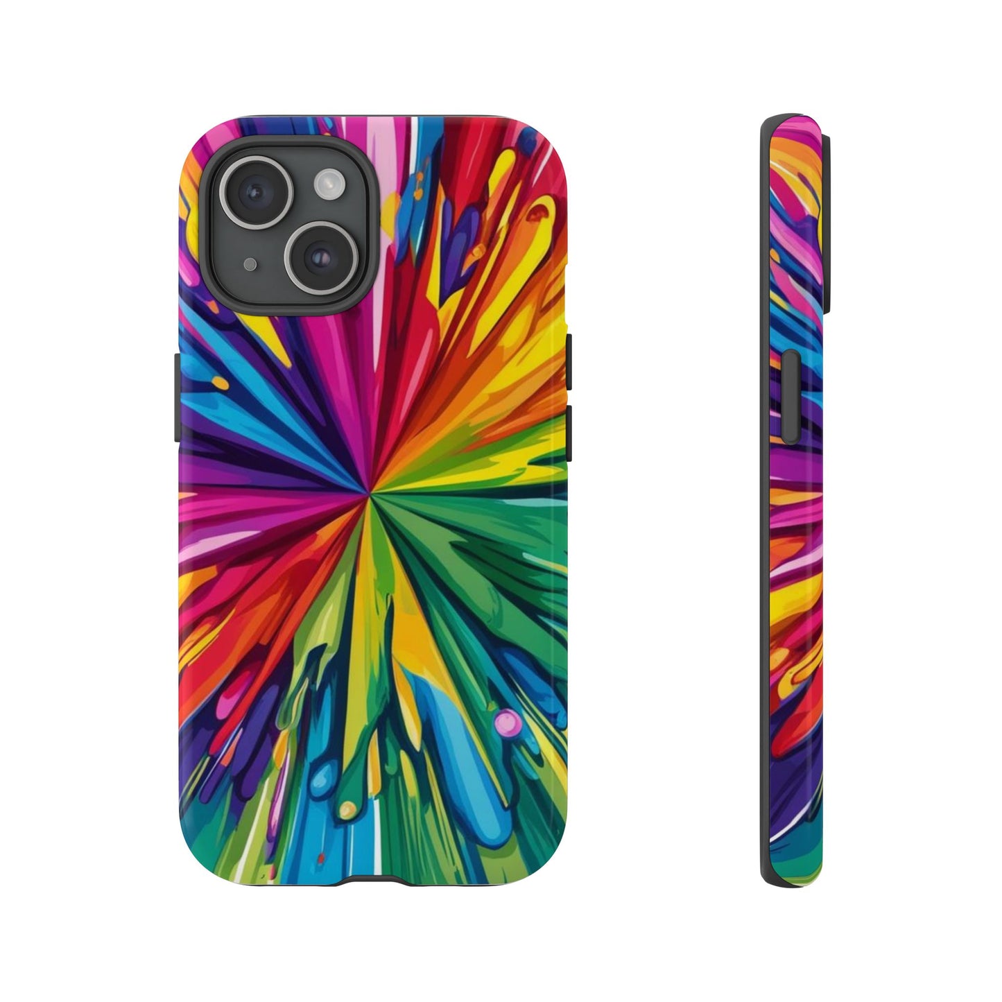 Vibrant Colorful Phone Cover - Tough Cases for Creative Souls