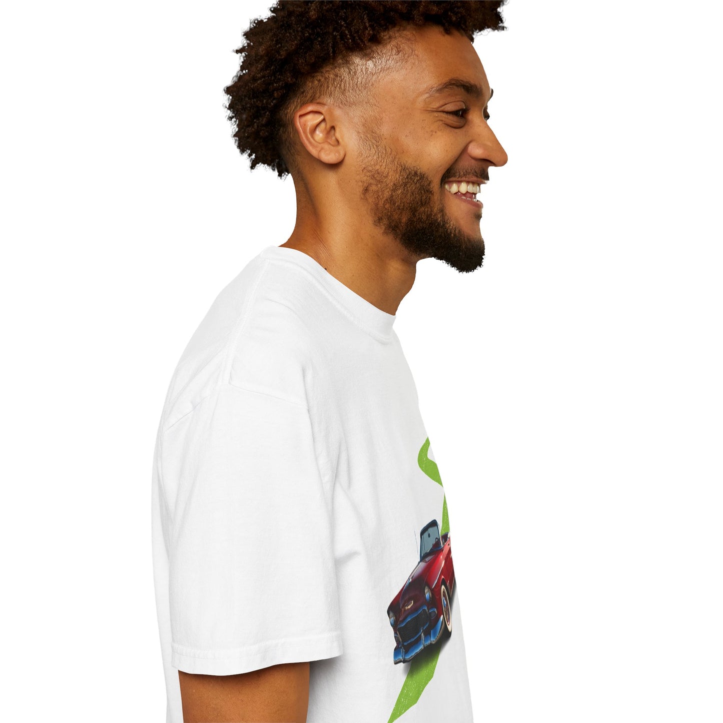 Vintage Car Unisex White T-Shirt