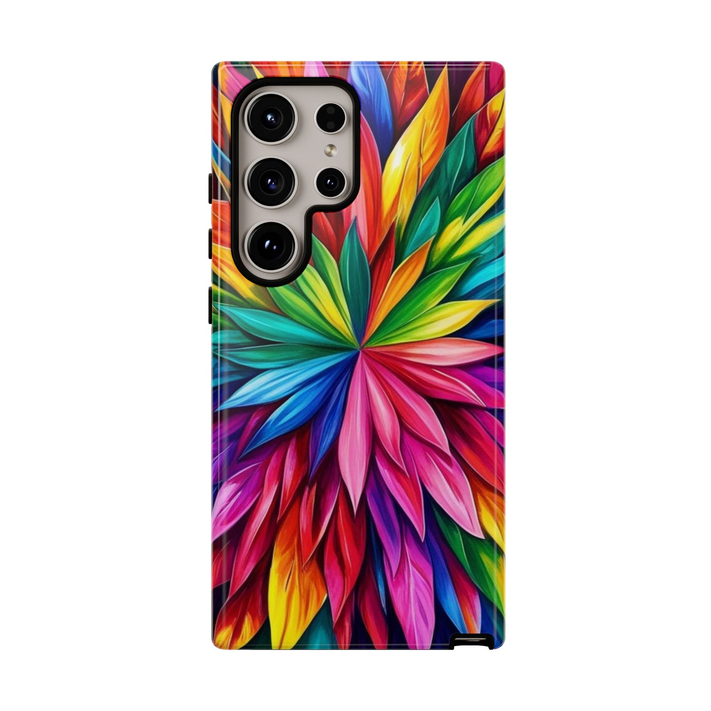 Colorful Floral Phone Cover - Tough Cases for Vibrant Protection