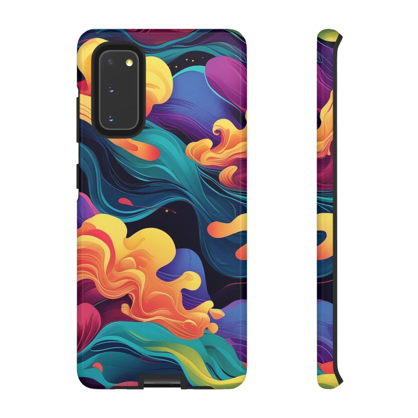 Colorful Phone Cover, Artistic Cellphone Cover, Unique Gift for Her, Trendy Accessories, Vibrant Protection