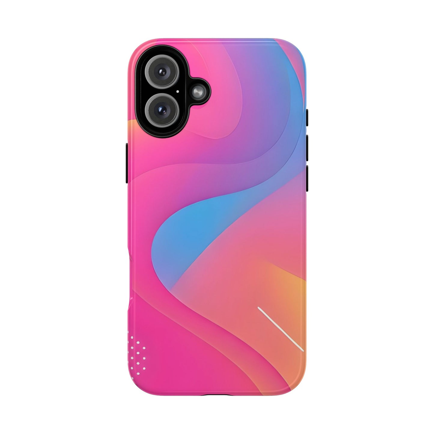 Stylish Tough Phone Case - Colorful Abstract Design for Trendsetters