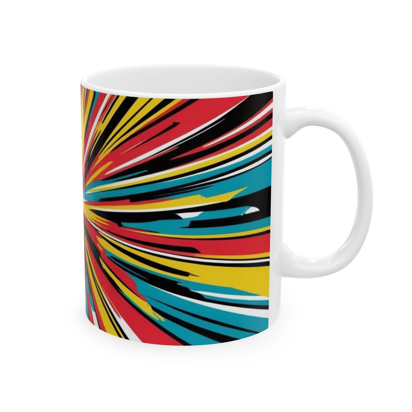 Vibrant Colorful Coffee Mug - Cup for Art Lovers