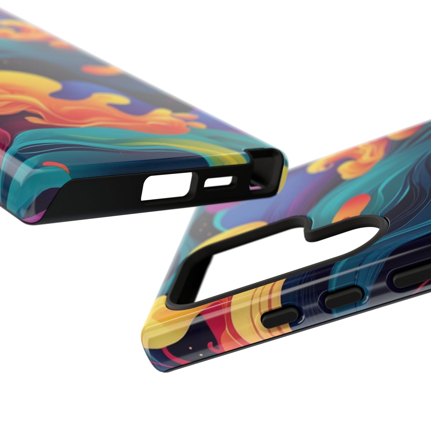 Colorful Phone Cover, Artistic Cellphone Cover, Unique Gift for Her, Trendy Accessories, Vibrant Protection