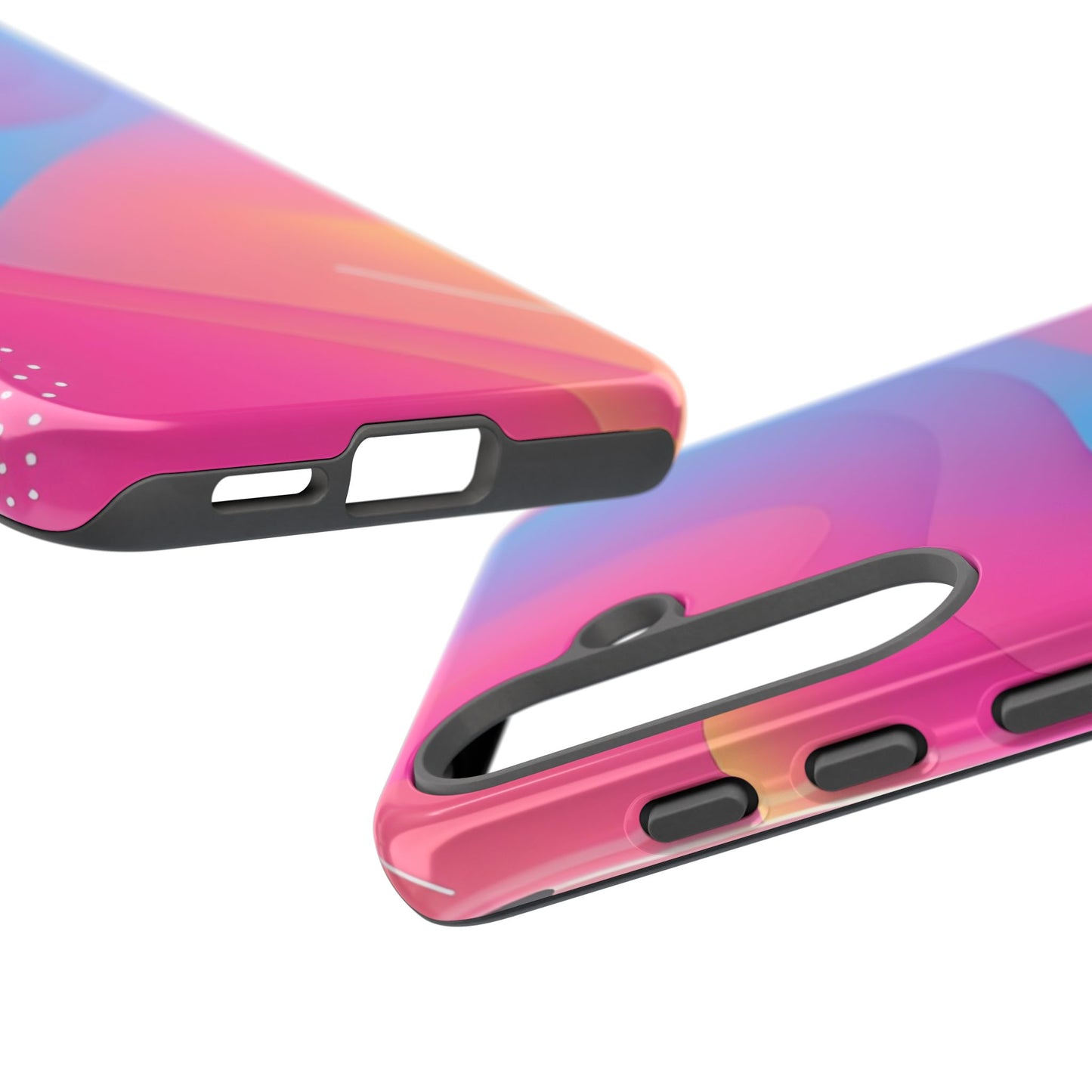 Stylish Tough Phone Case - Colorful Abstract Design for Trendsetters