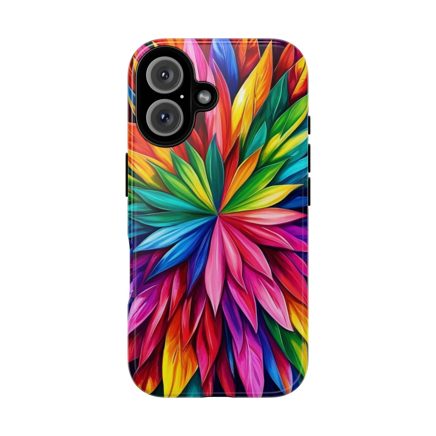 Colorful Floral Phone Cover - Tough Cases for Vibrant Protection