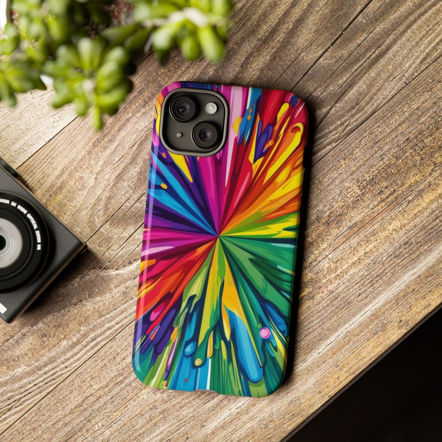 Vibrant Colorful Phone Cover - Tough Cases for Creative Souls