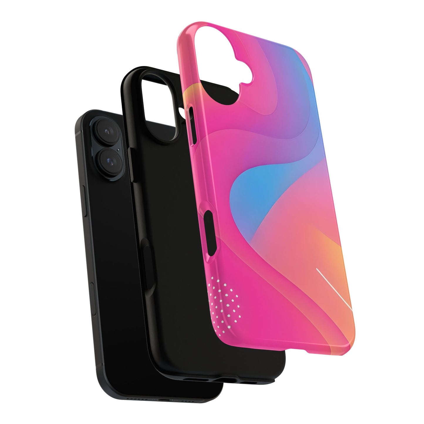 Stylish Tough Phone Case - Colorful Abstract Design for Trendsetters