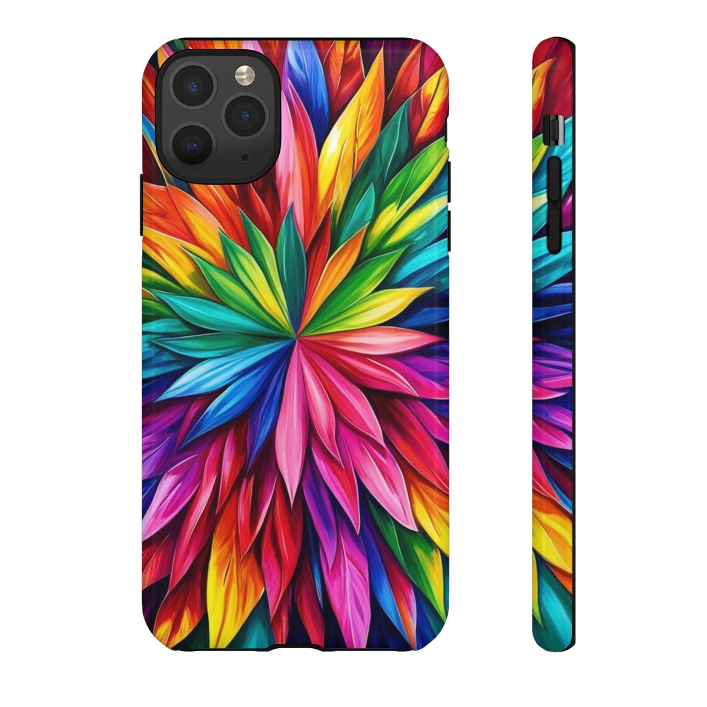 Colorful Floral Phone Cover - Tough Cases for Vibrant Protection