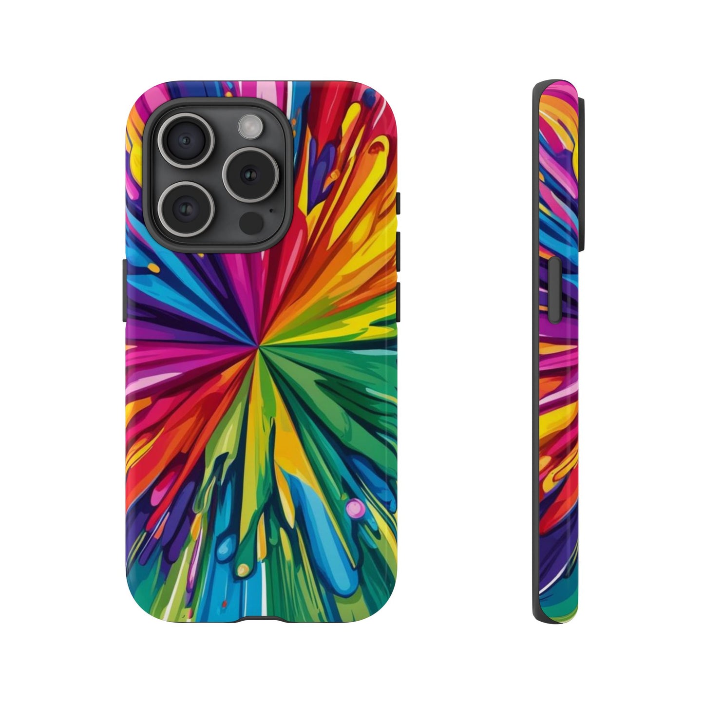 Vibrant Colorful Phone Cover - Tough Cases for Creative Souls