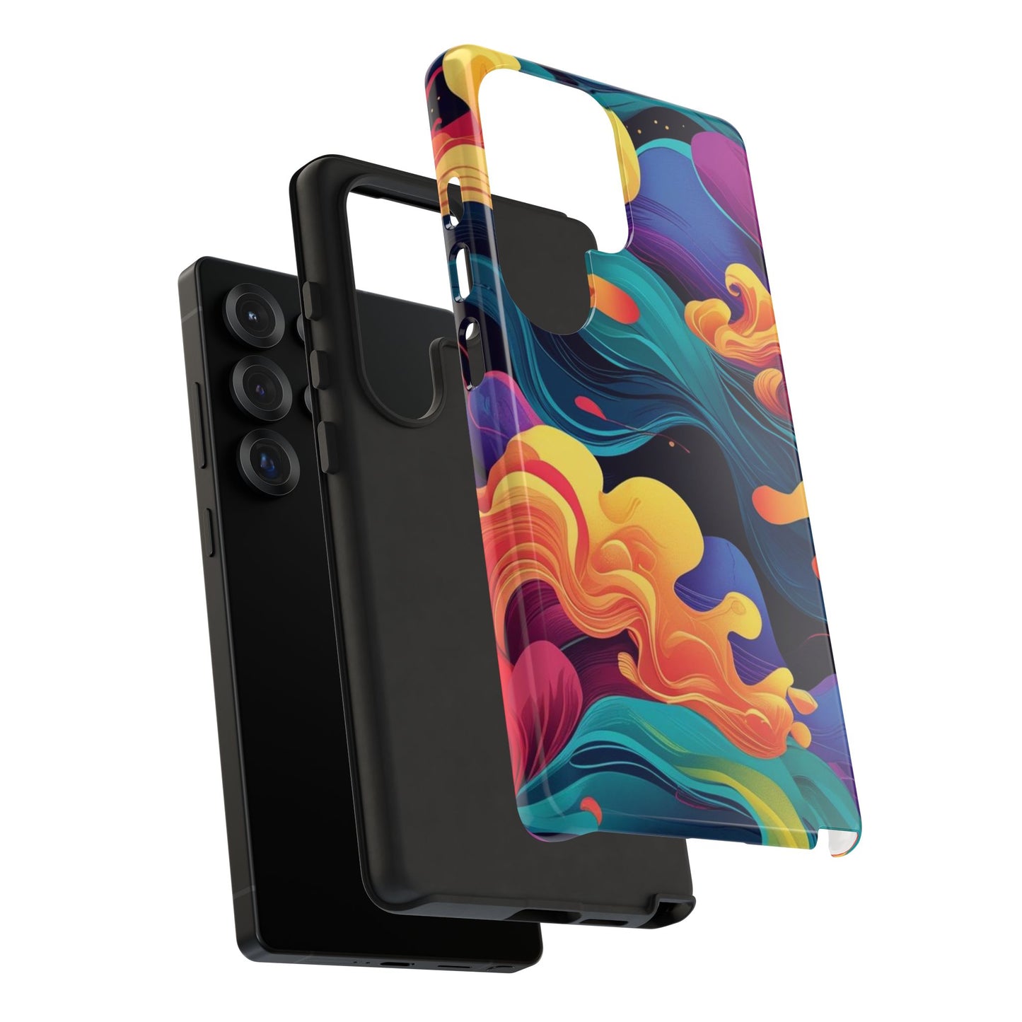 Colorful Phone Cover, Artistic Cellphone Cover, Unique Gift for Her, Trendy Accessories, Vibrant Protection