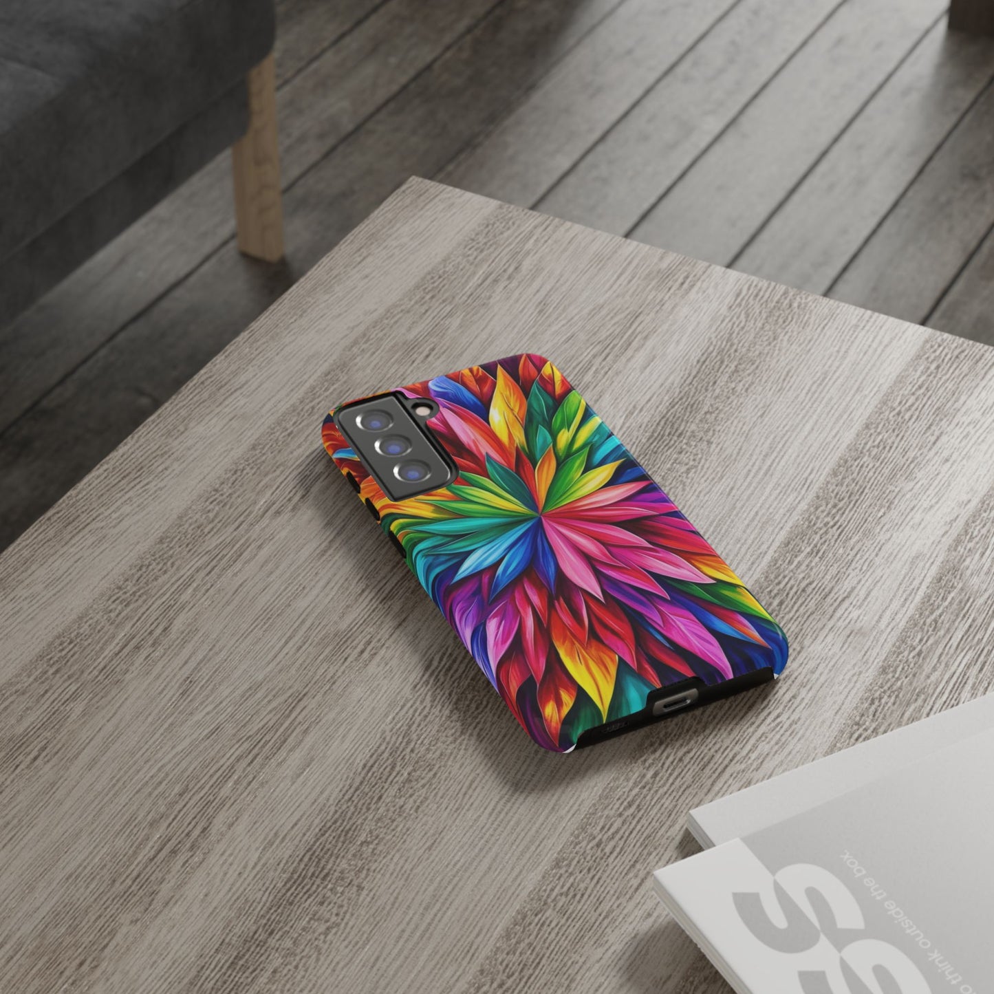 Colorful Floral Phone Cover - Tough Cases for Vibrant Protection