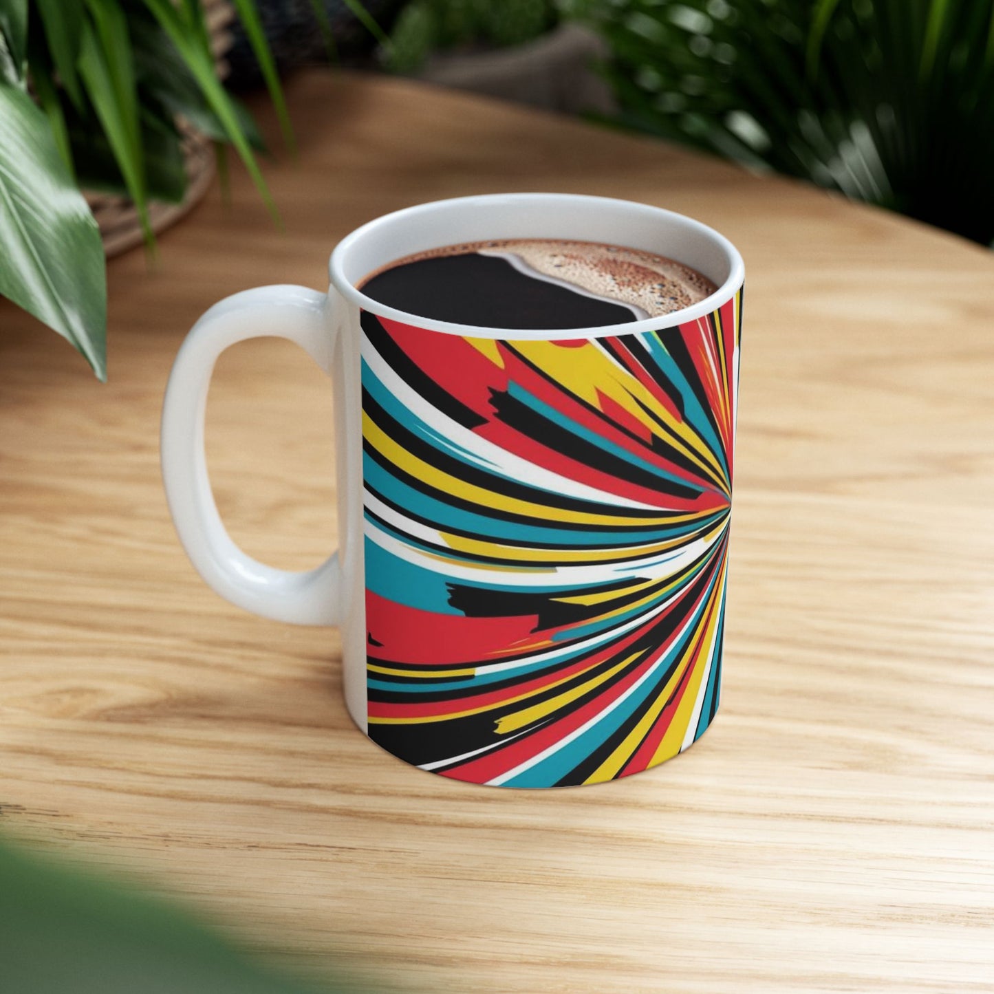 Vibrant Colorful Coffee Mug - Cup for Art Lovers