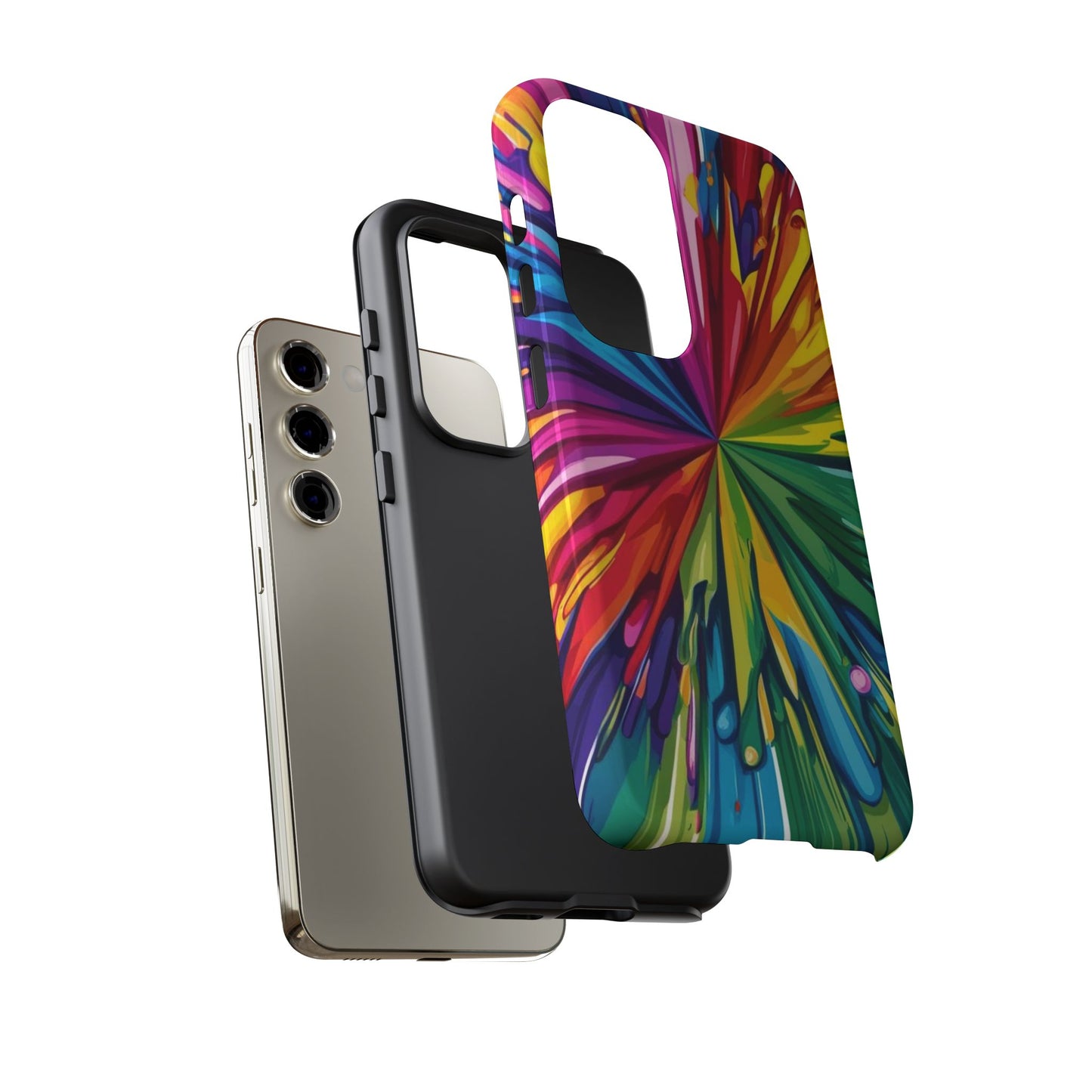 Vibrant Colorful Phone Cover - Tough Cases for Creative Souls
