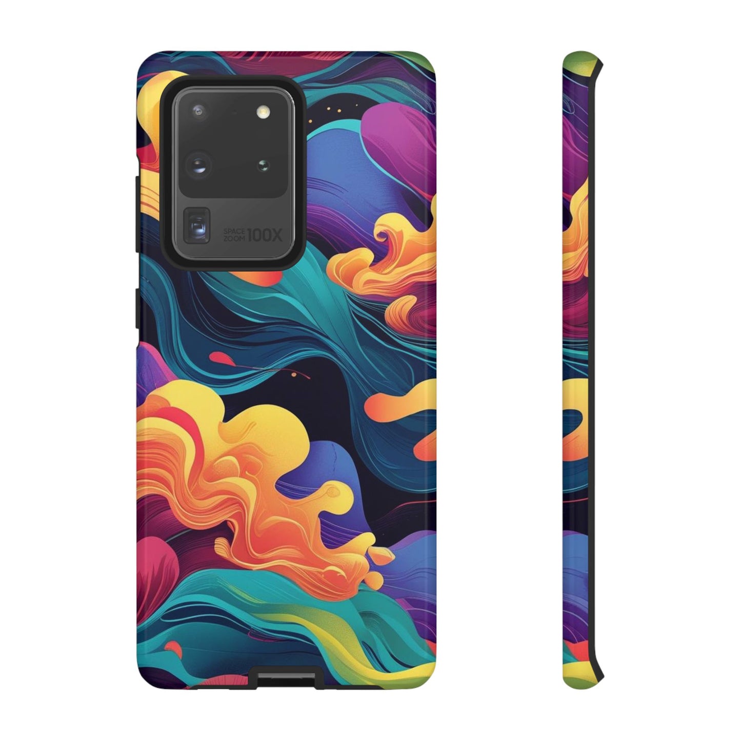 Colorful Phone Cover, Artistic Cellphone Cover, Unique Gift for Her, Trendy Accessories, Vibrant Protection