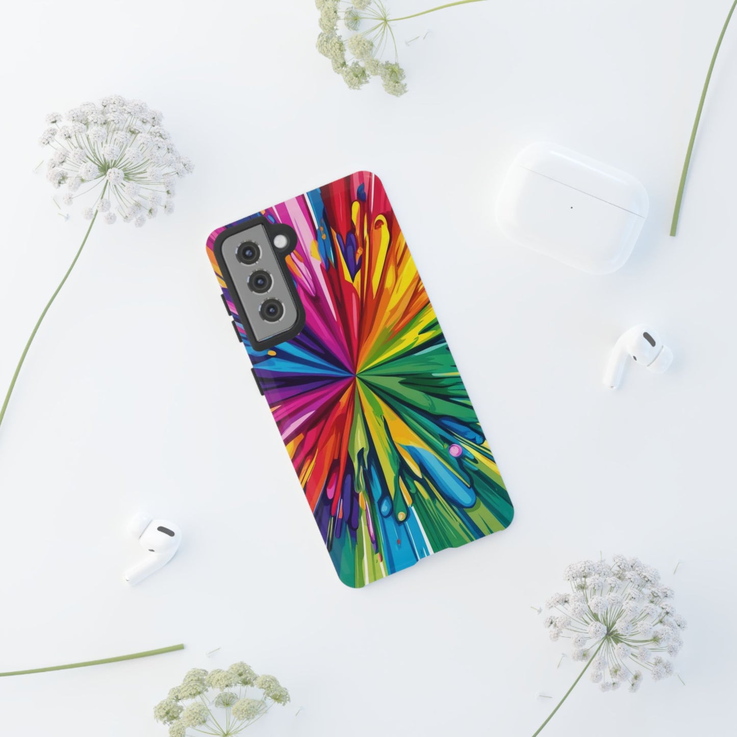 Vibrant Colorful Phone Cover - Tough Cases for Creative Souls
