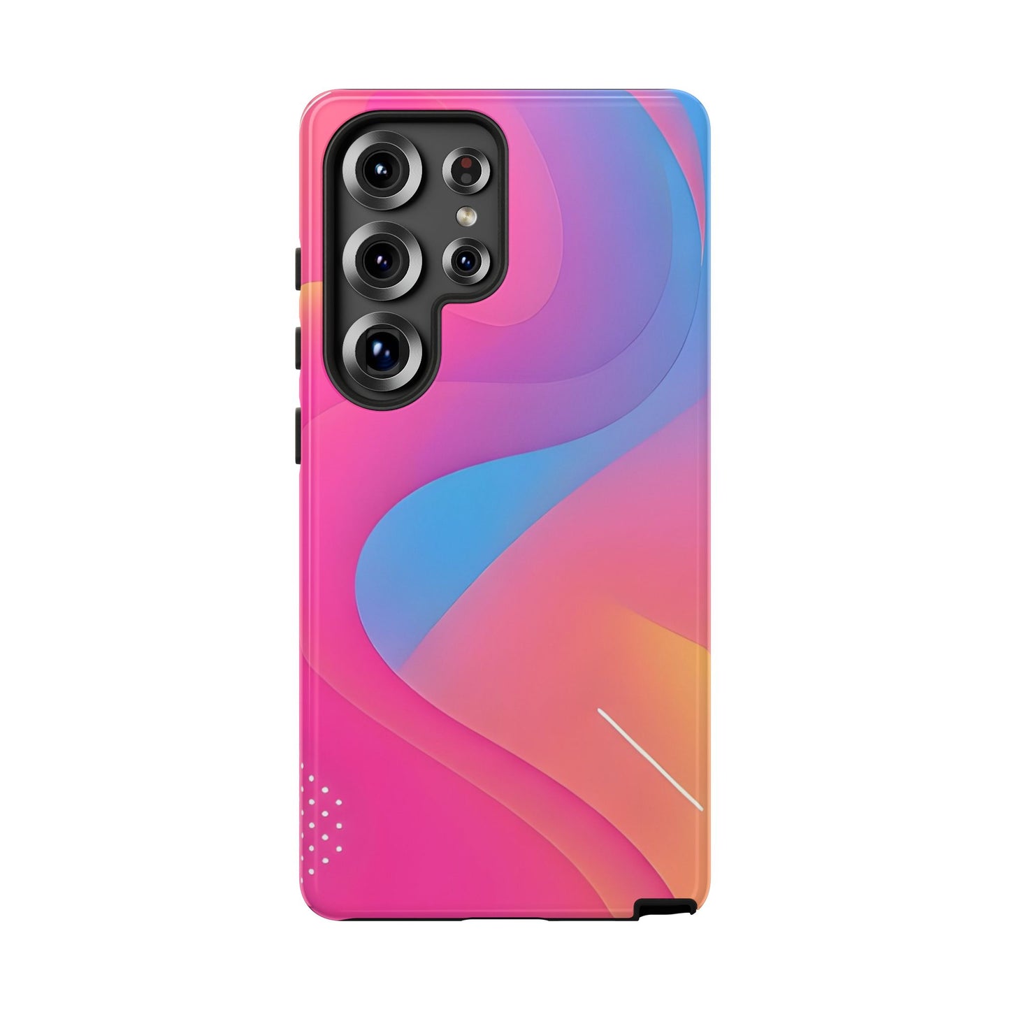 Stylish Tough Phone Case - Colorful Abstract Design for Trendsetters