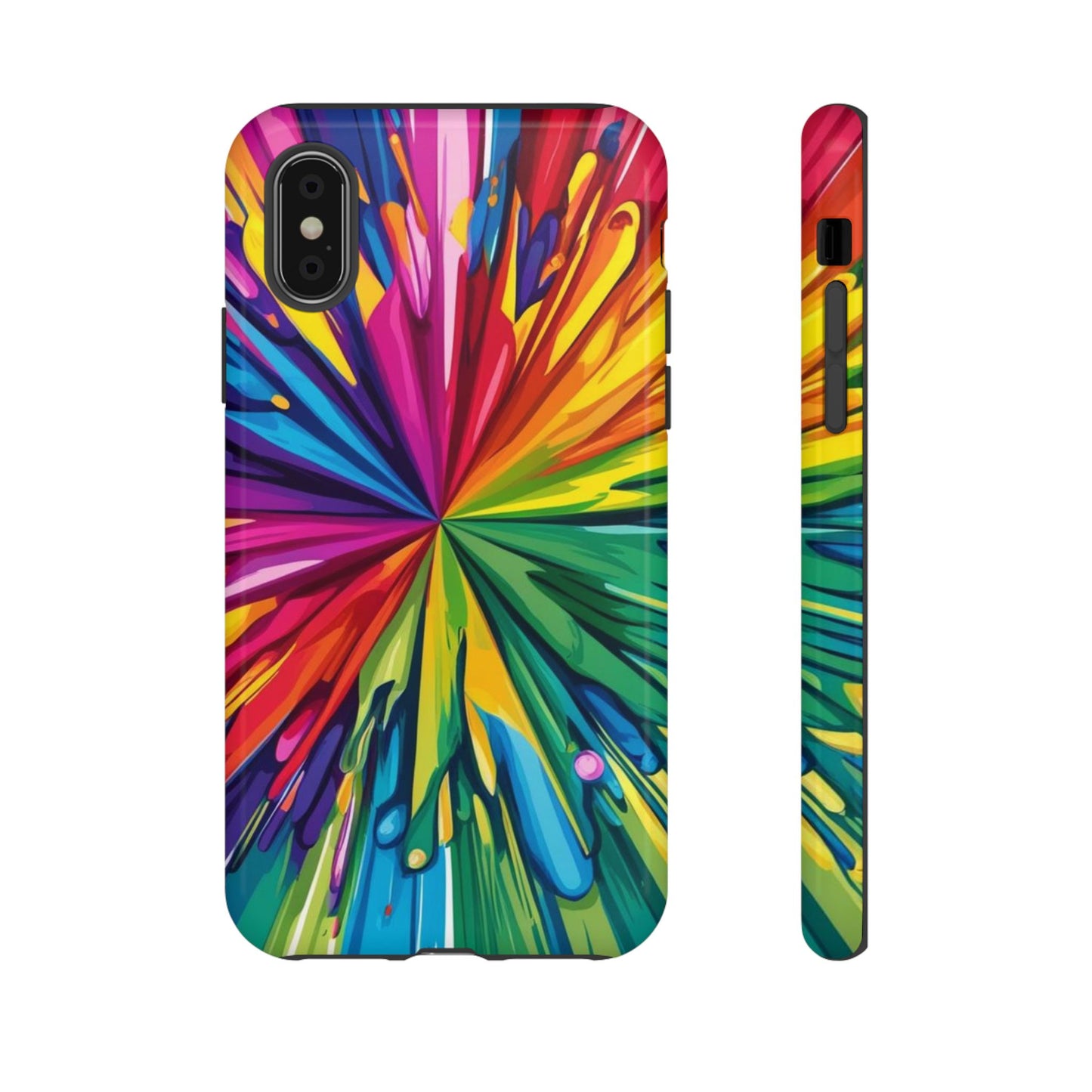 Vibrant Colorful Phone Cover - Tough Cases for Creative Souls