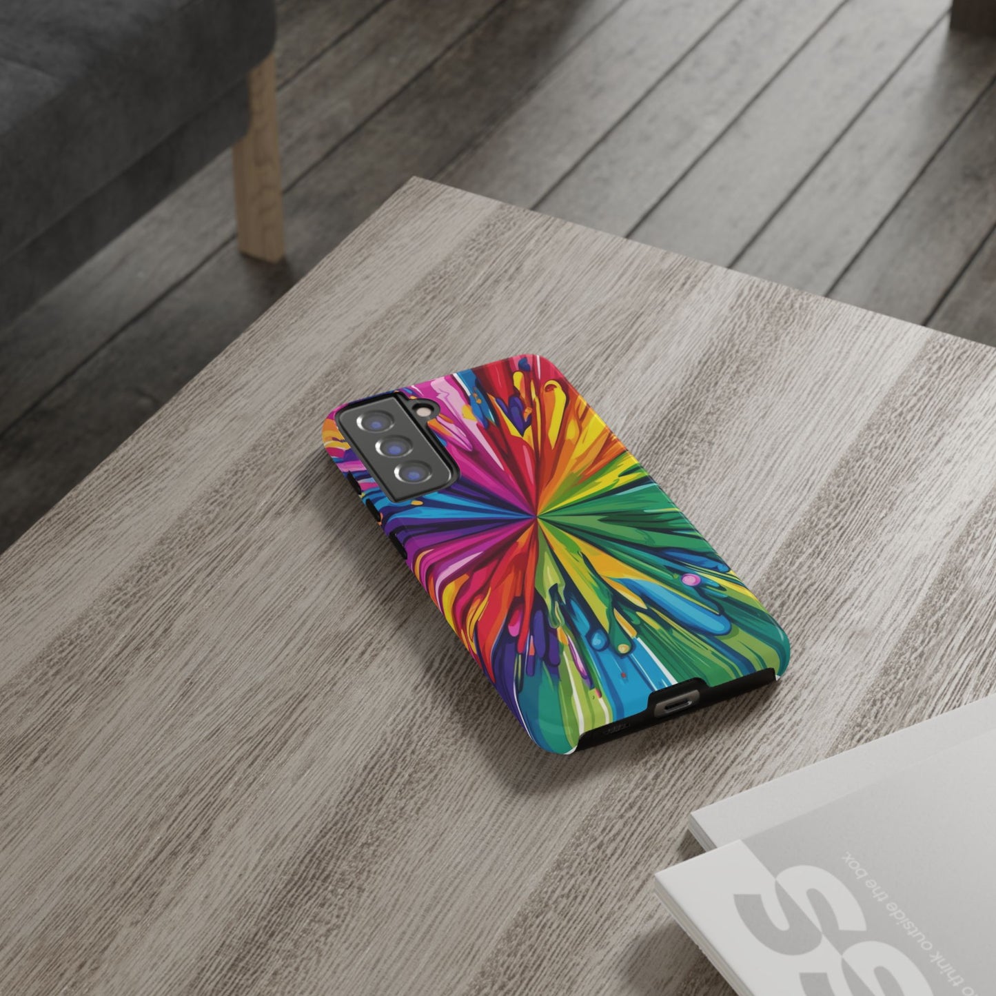 Vibrant Colorful Phone Cover - Tough Cases for Creative Souls