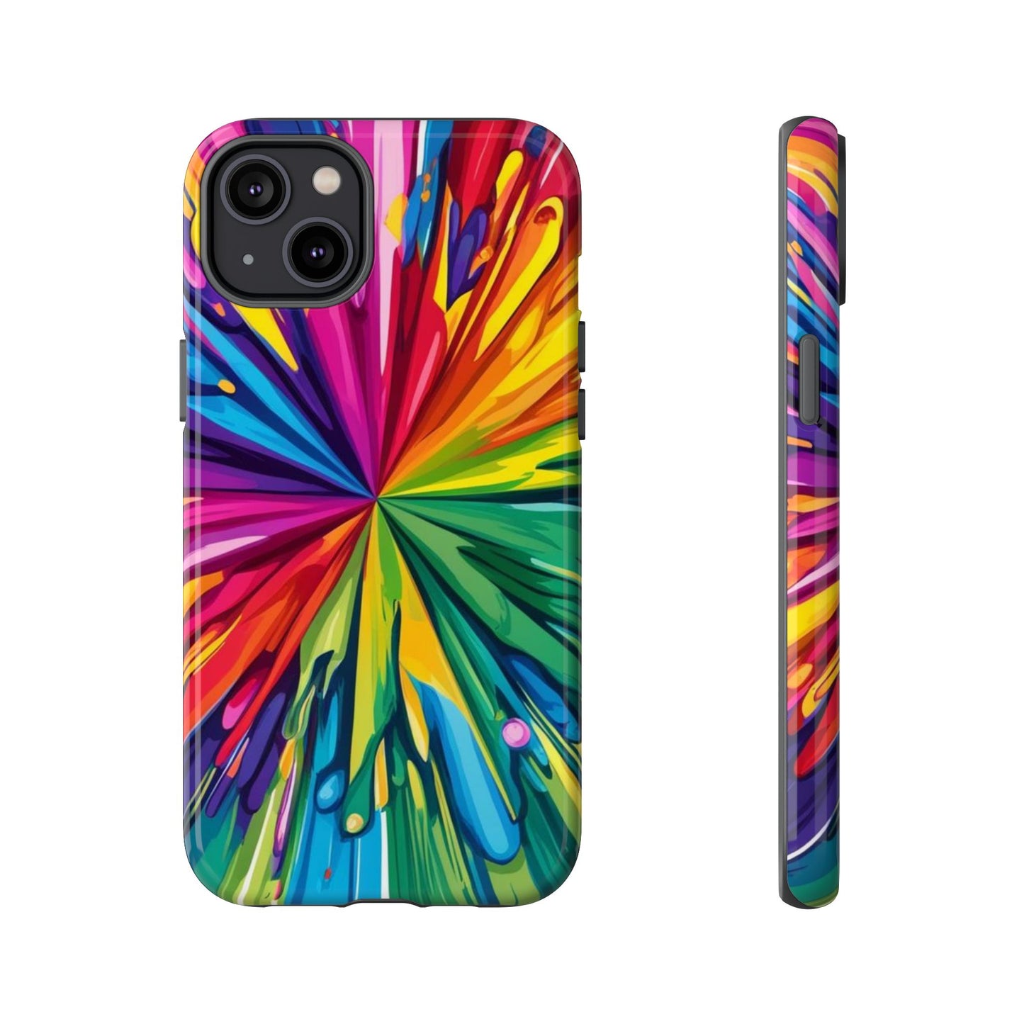 Vibrant Colorful Phone Cover - Tough Cases for Creative Souls