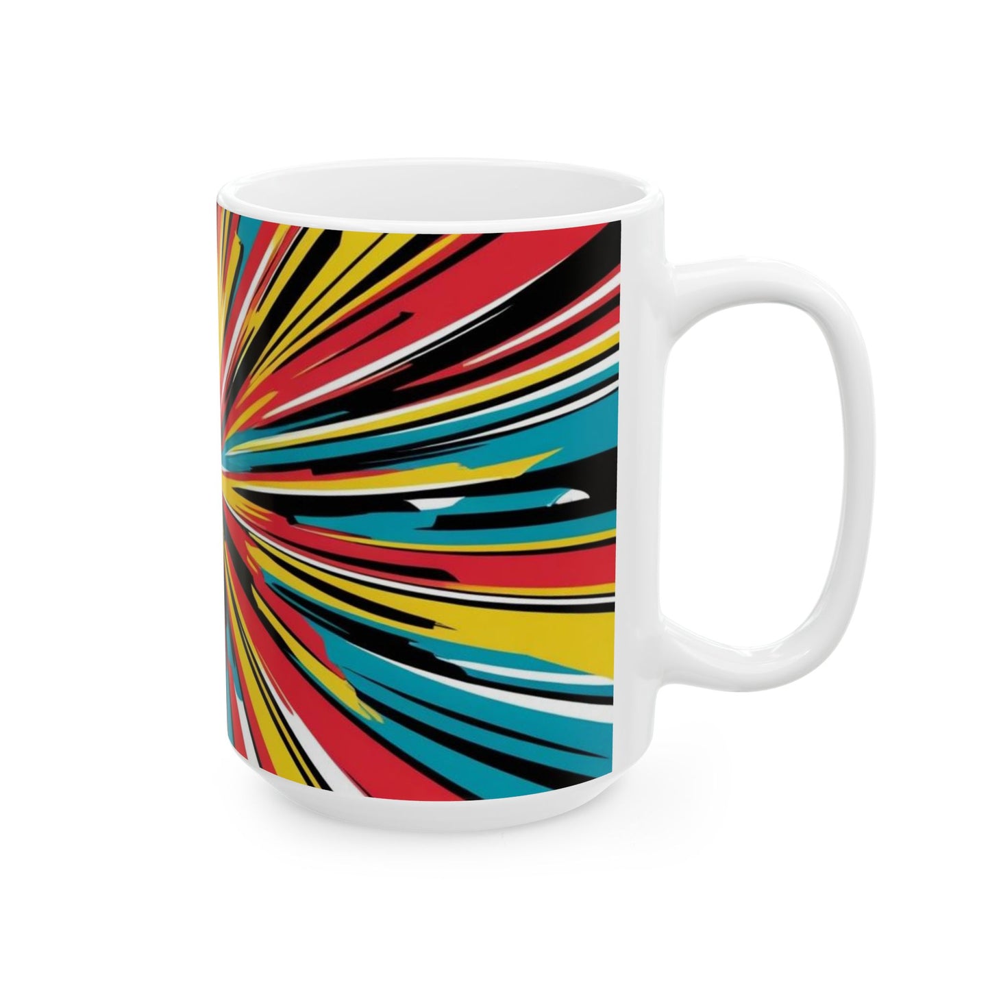 Vibrant Colorful Coffee Mug - Cup for Art Lovers
