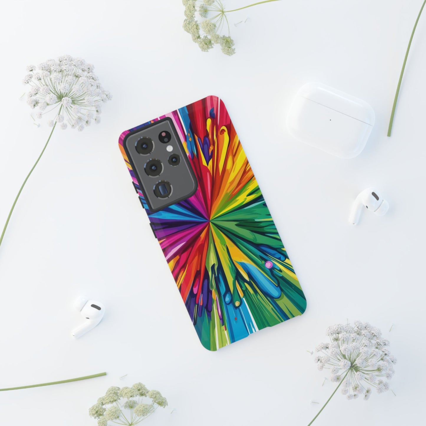 Vibrant Colorful Phone Cover - Tough Cases for Creative Souls