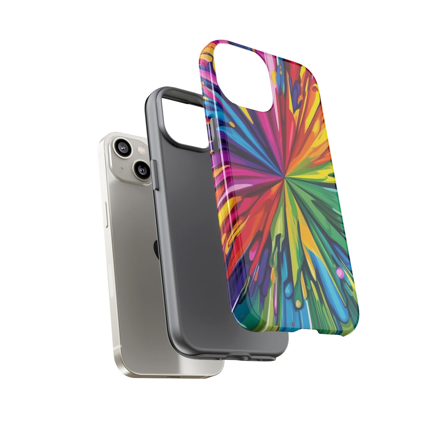 Vibrant Colorful Phone Cover - Tough Cases for Creative Souls