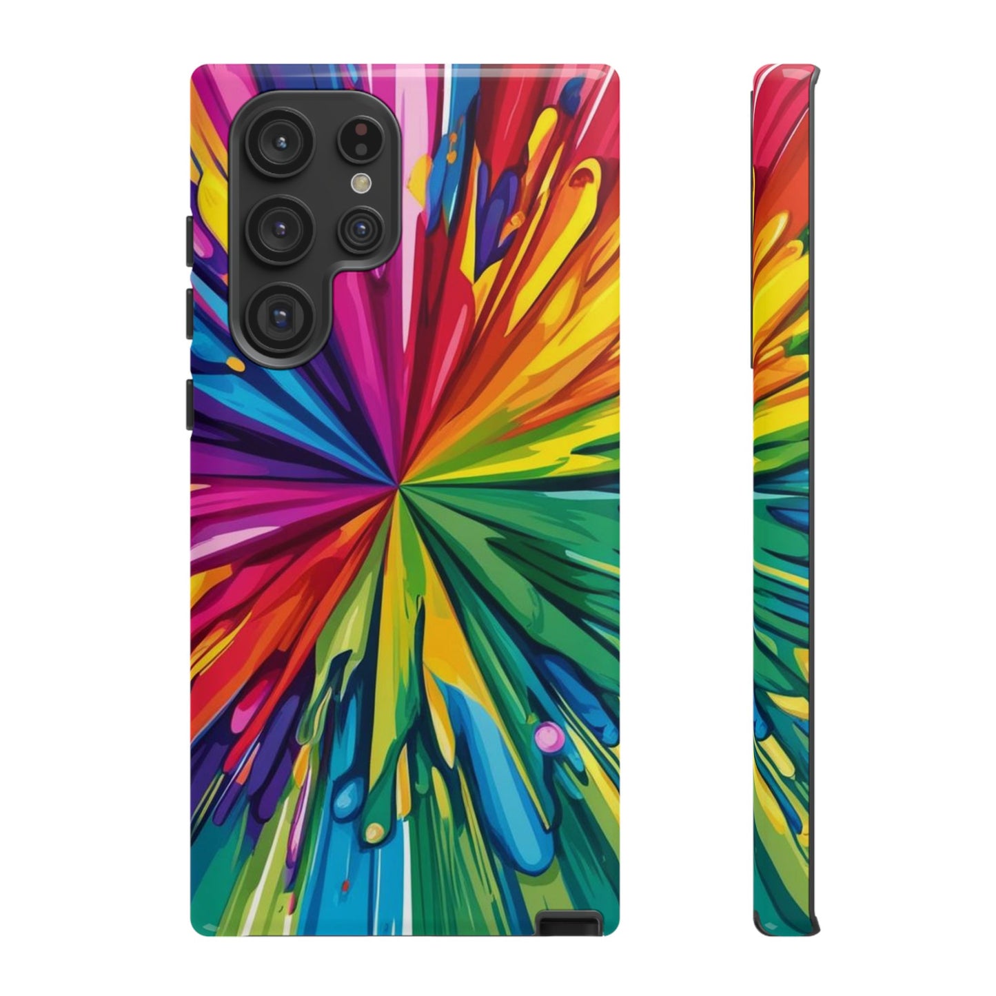 Vibrant Colorful Phone Cover - Tough Cases for Creative Souls