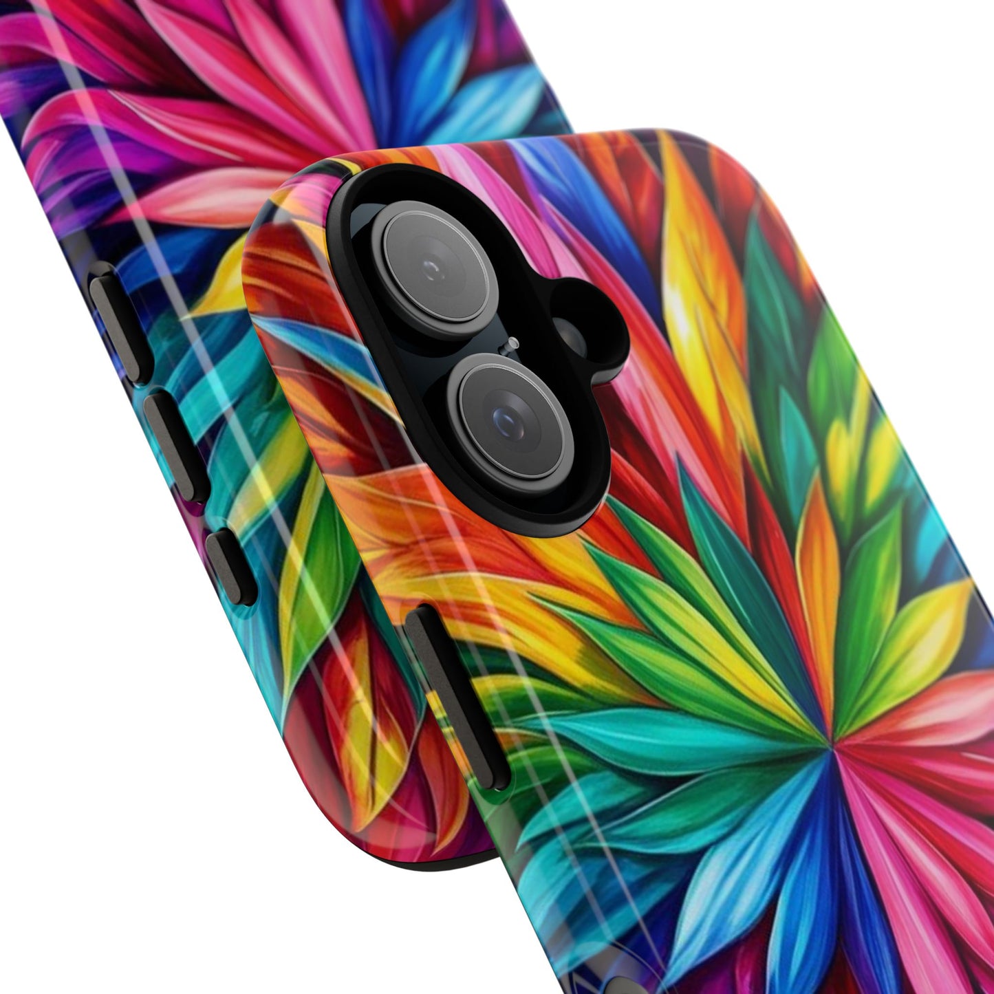 Colorful Floral Phone Cover - Tough Cases for Vibrant Protection