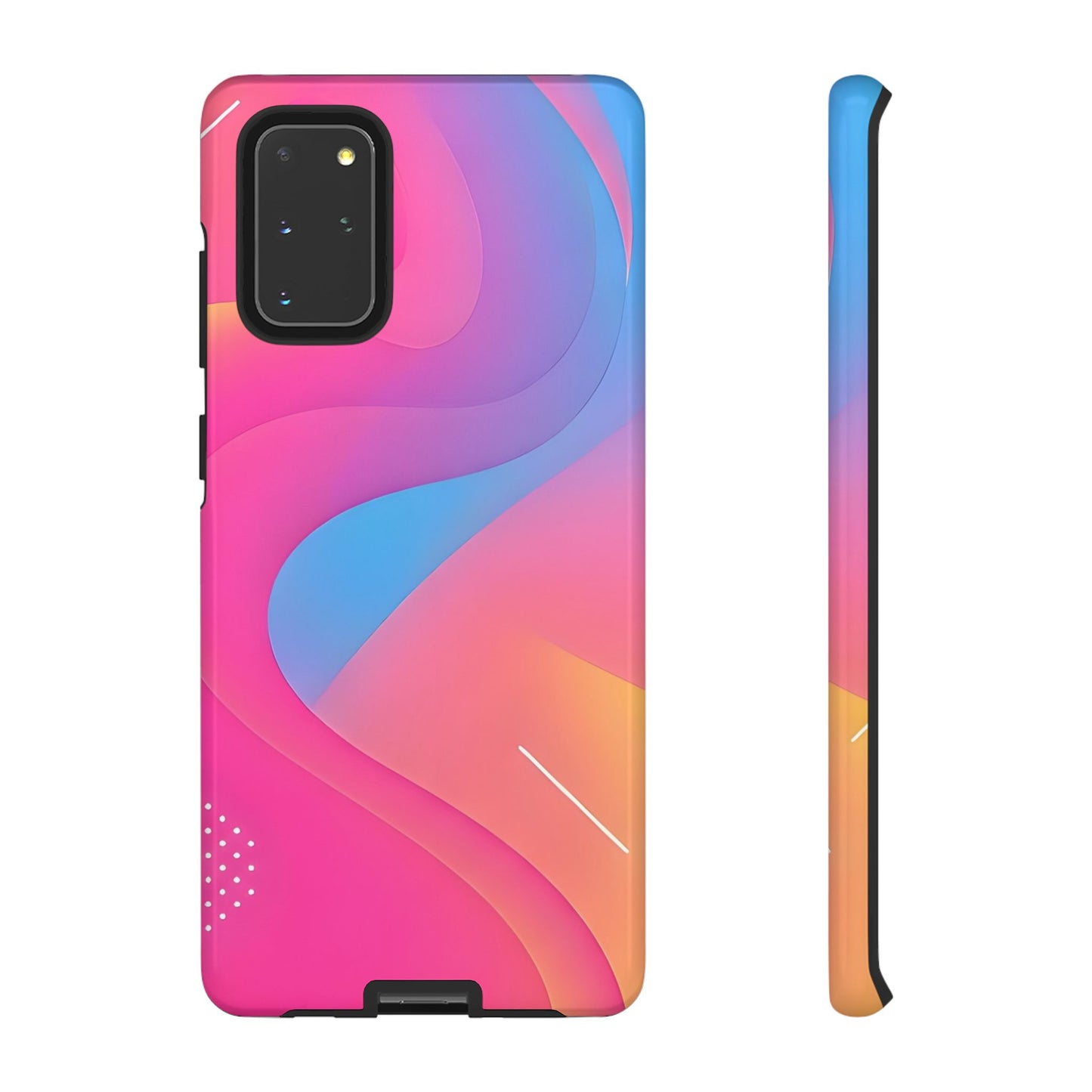 Stylish Tough Phone Case - Colorful Abstract Design for Trendsetters