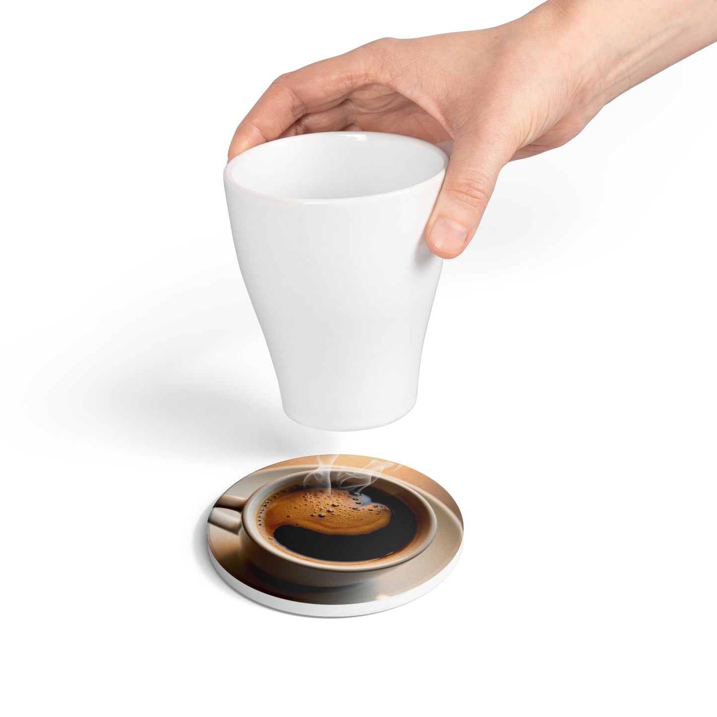 Stylish Ceramic Coaster - Perfect for Coffee Lovers & Home Decor