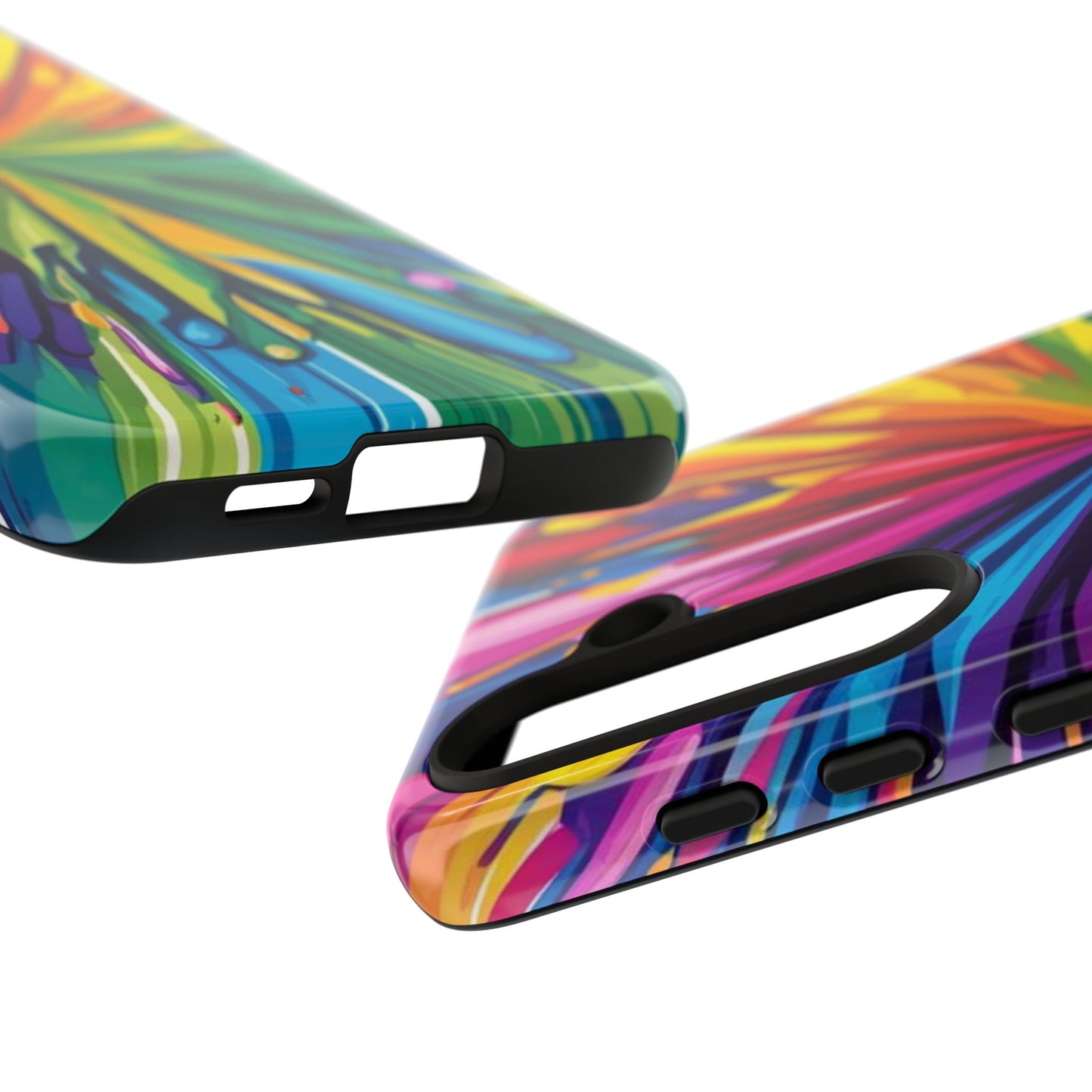 Vibrant Colorful Phone Cover - Tough Cases for Creative Souls