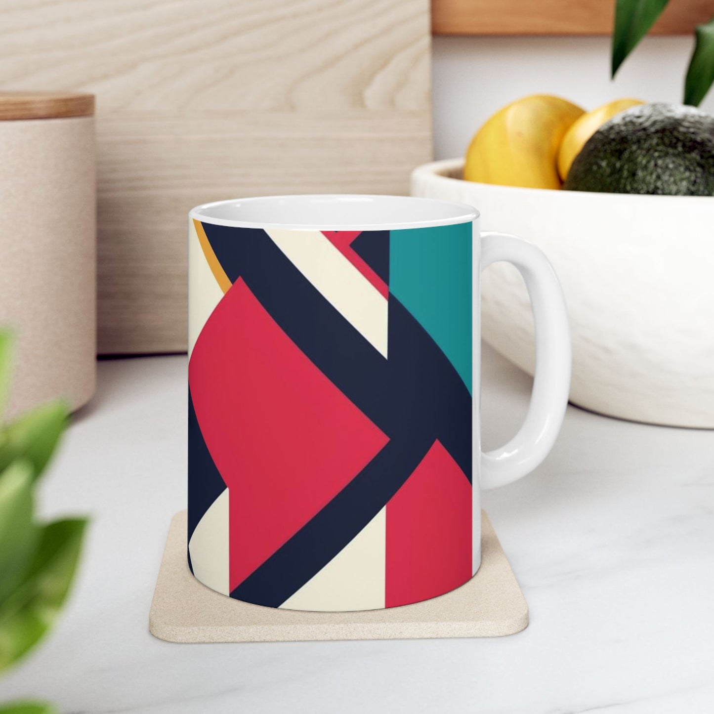 Colorful Ceramic Mug - Perfect for Coffee Lovers
