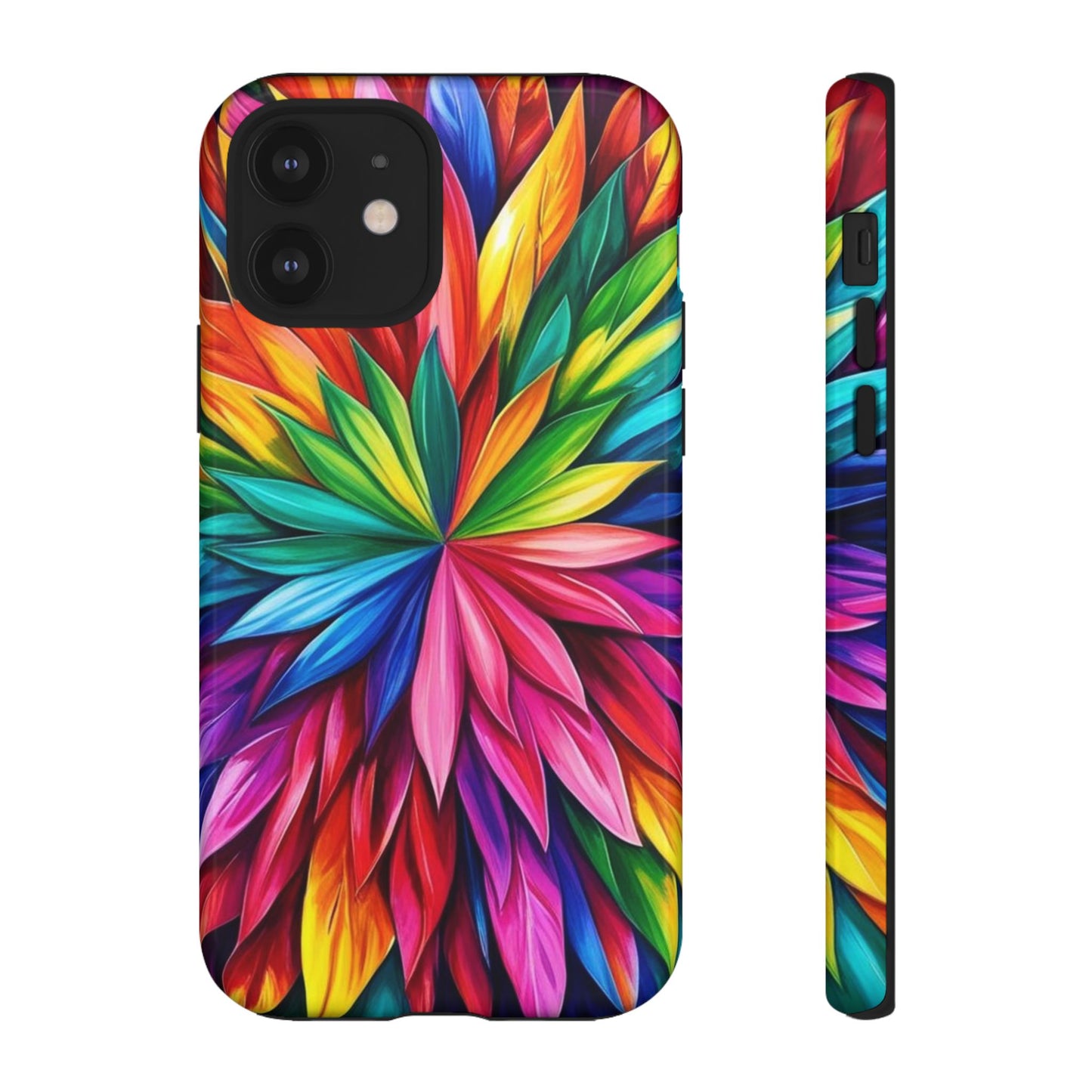 Colorful Floral Phone Cover - Tough Cases for Vibrant Protection