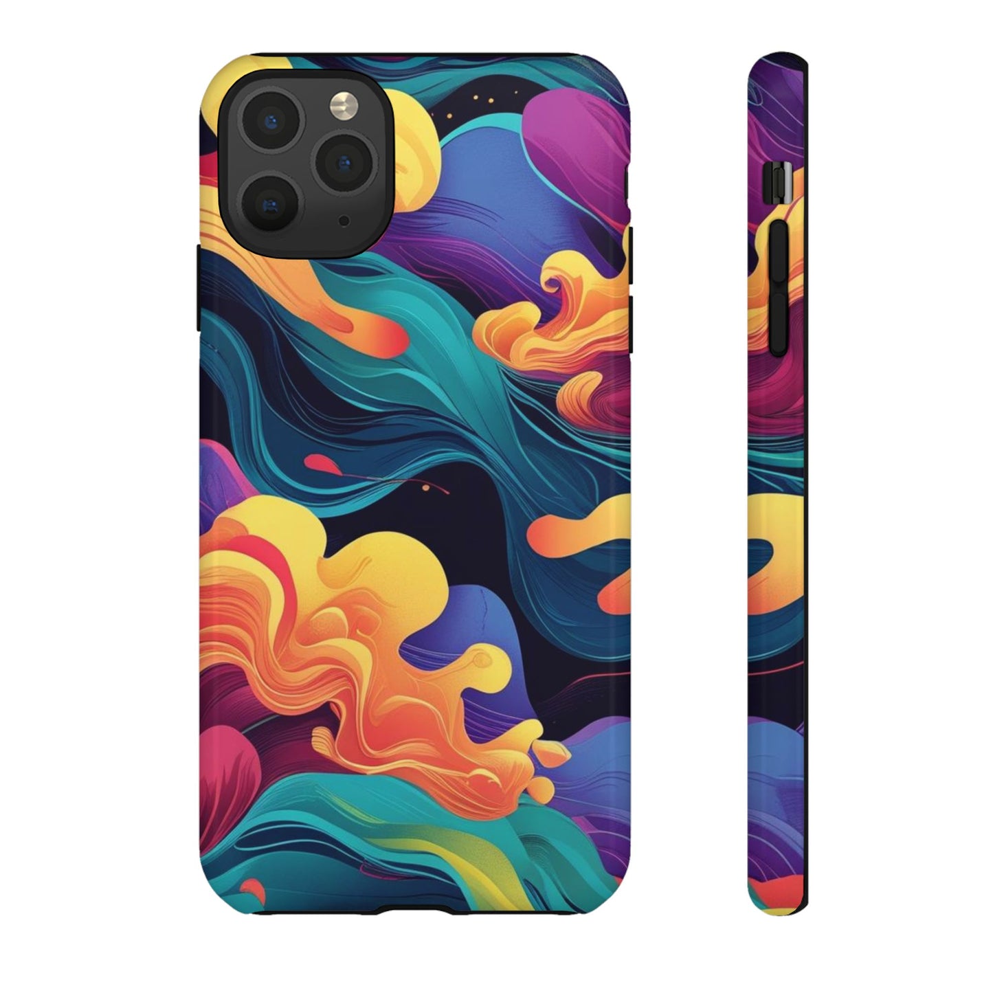 Colorful Phone Cover, Artistic Cellphone Cover, Unique Gift for Her, Trendy Accessories, Vibrant Protection