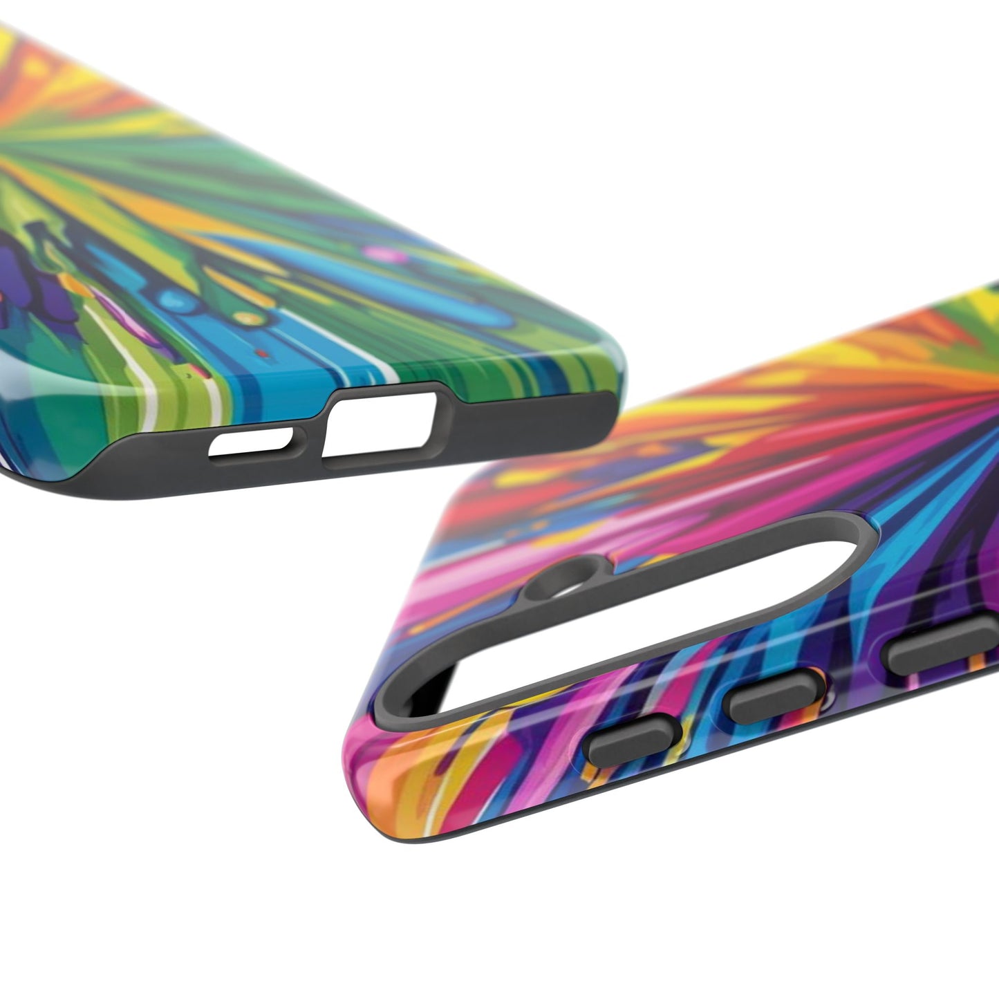 Vibrant Colorful Phone Cover - Tough Cases for Creative Souls