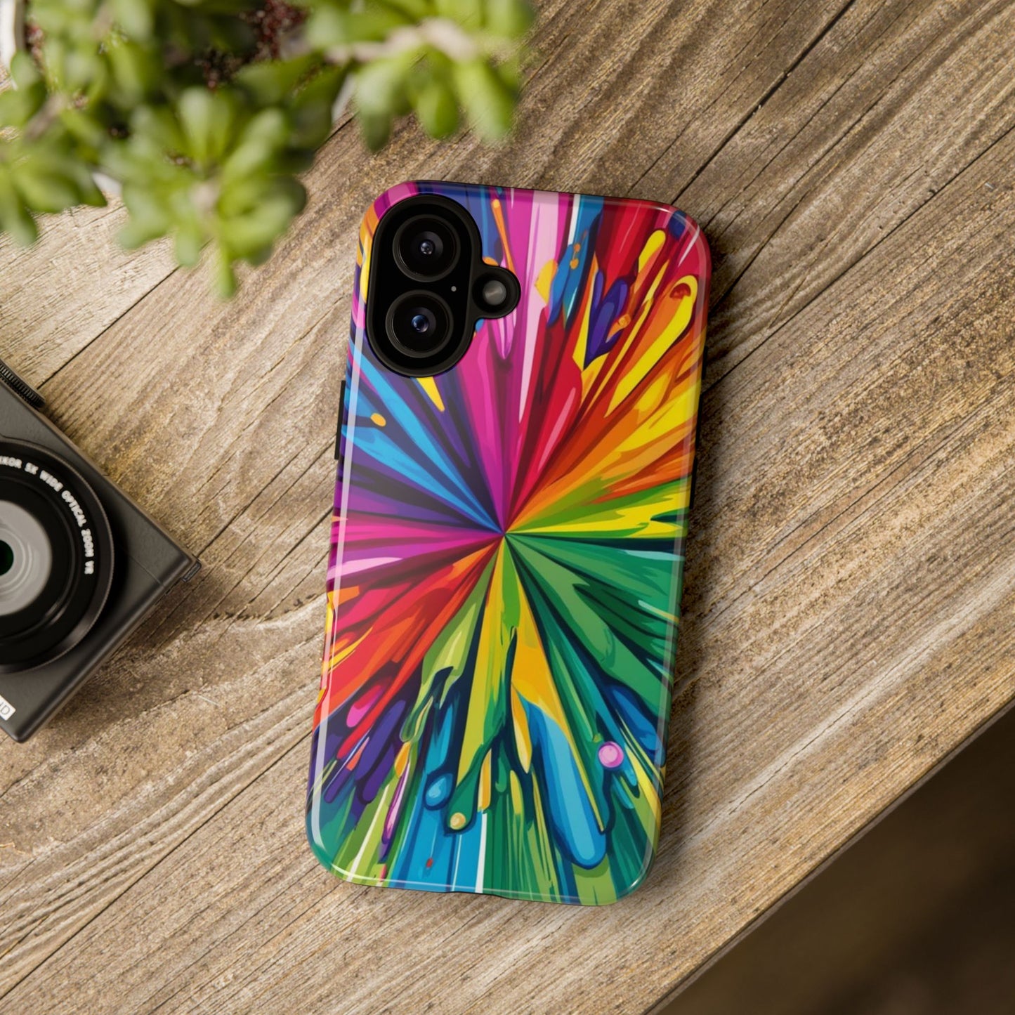 Vibrant Colorful Phone Cover - Tough Cases for Creative Souls