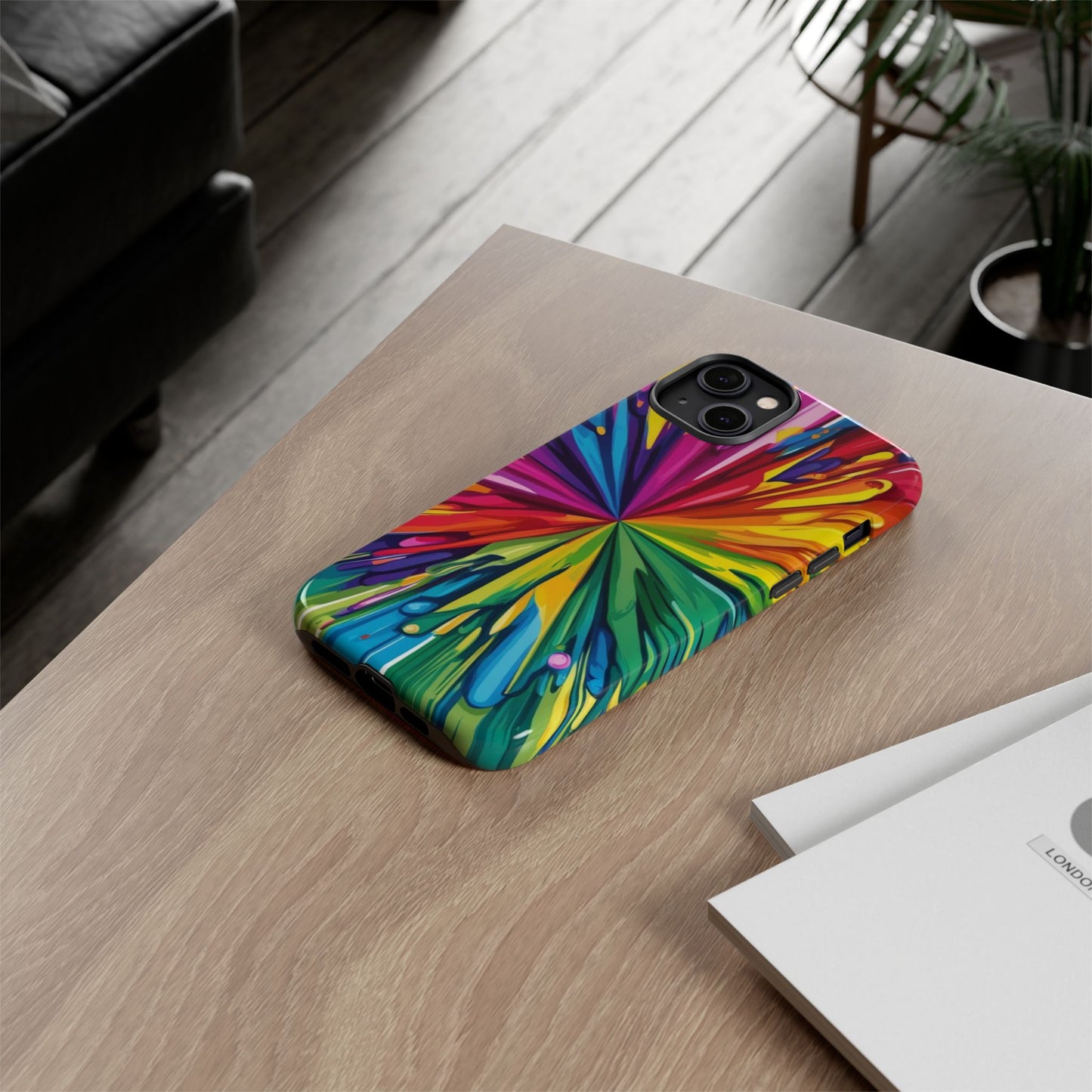 Vibrant Colorful Phone Cover - Tough Cases for Creative Souls