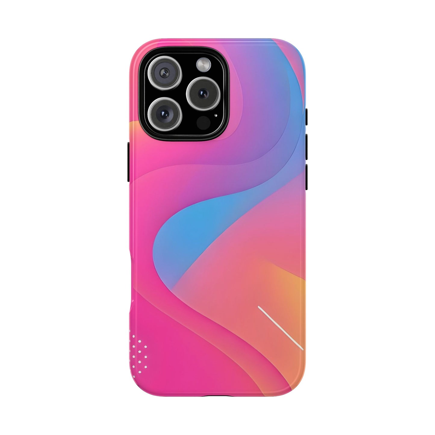 Stylish Tough Phone Case - Colorful Abstract Design for Trendsetters