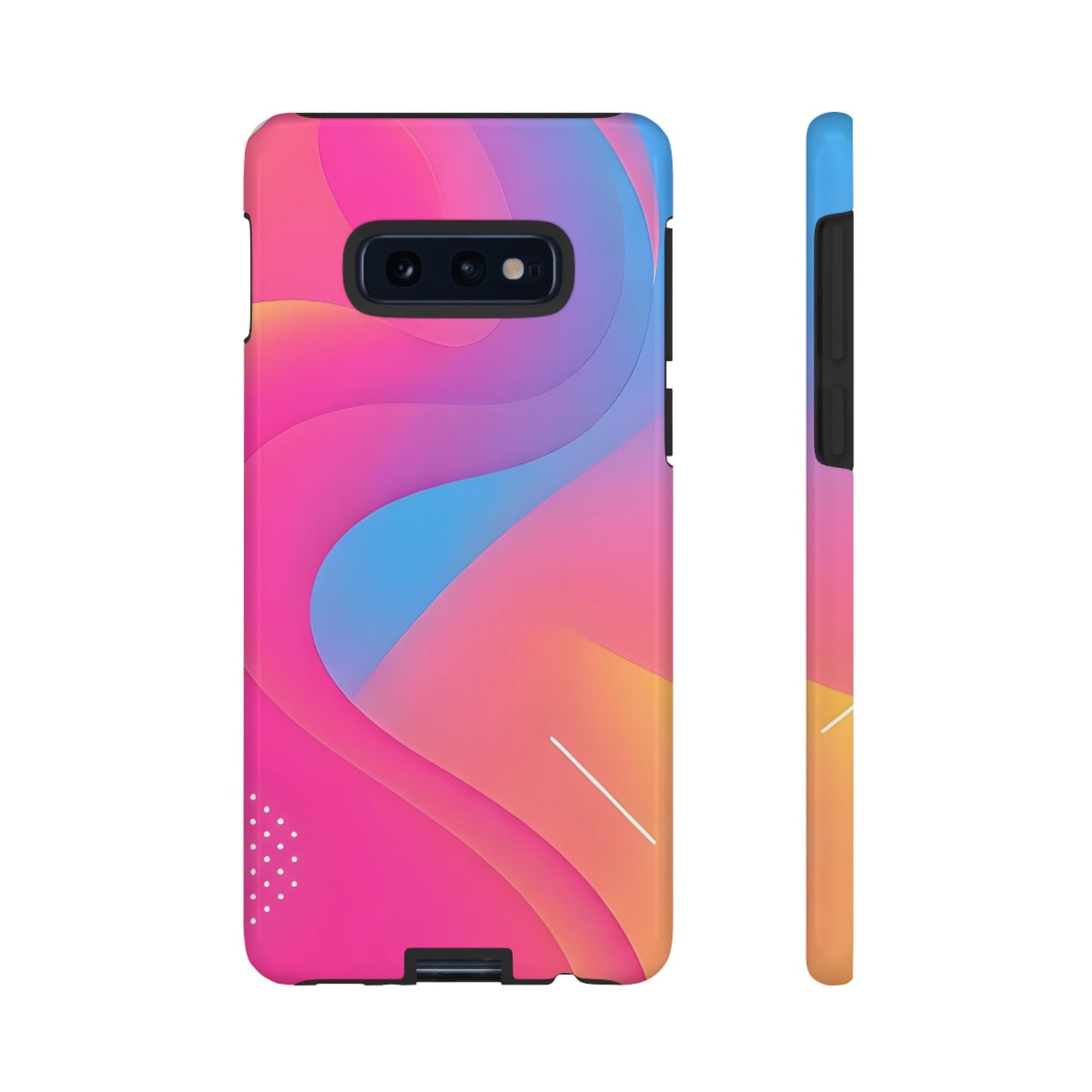 Stylish Tough Phone Case - Colorful Abstract Design for Trendsetters