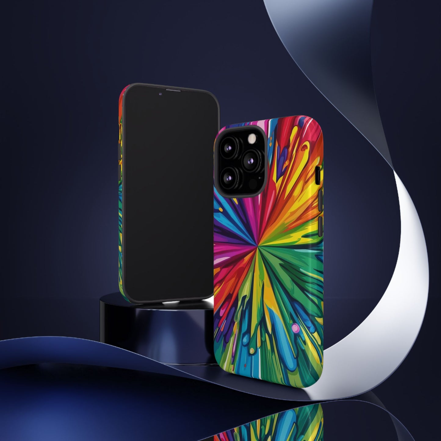 Vibrant Colorful Phone Cover - Tough Cases for Creative Souls