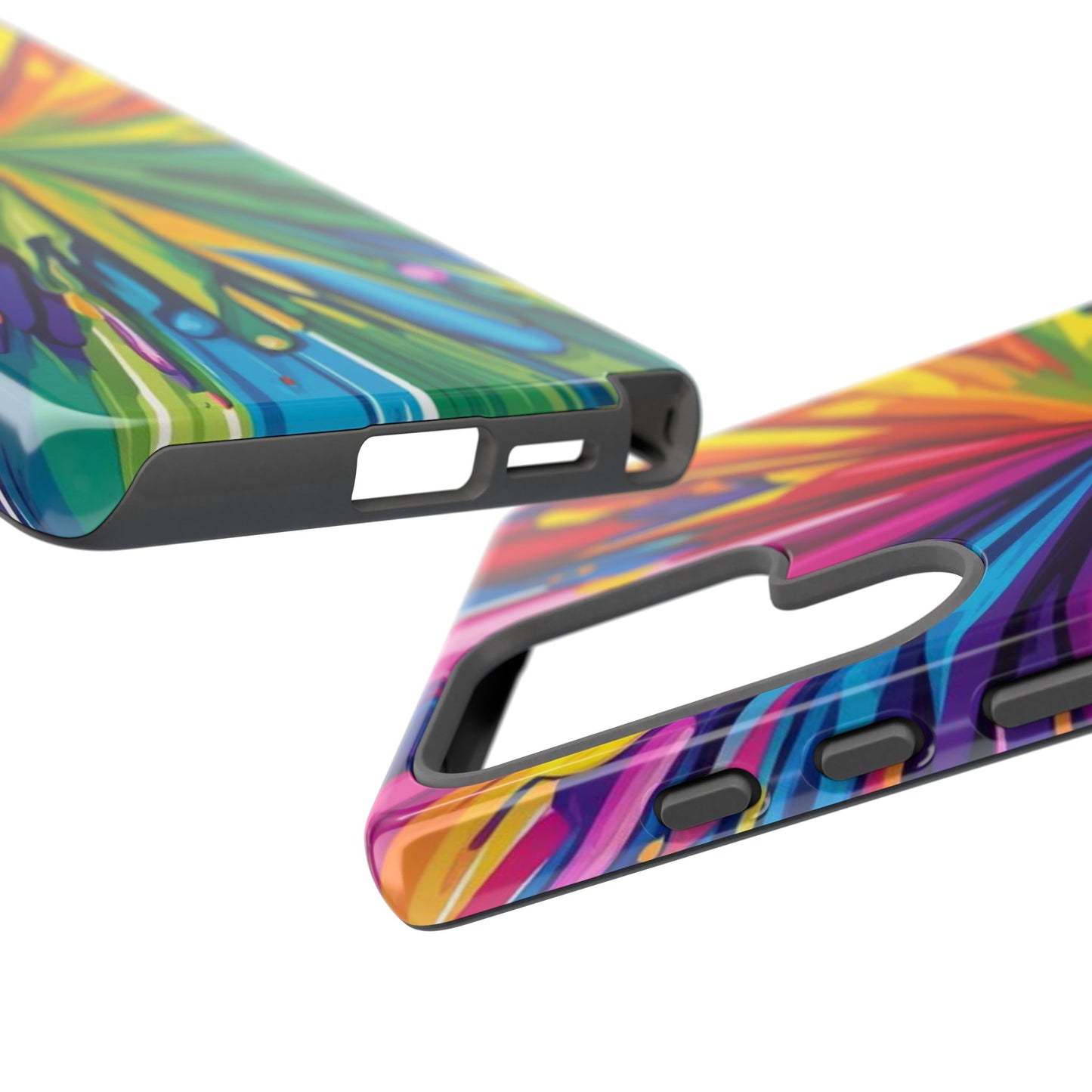 Vibrant Colorful Phone Cover - Tough Cases for Creative Souls